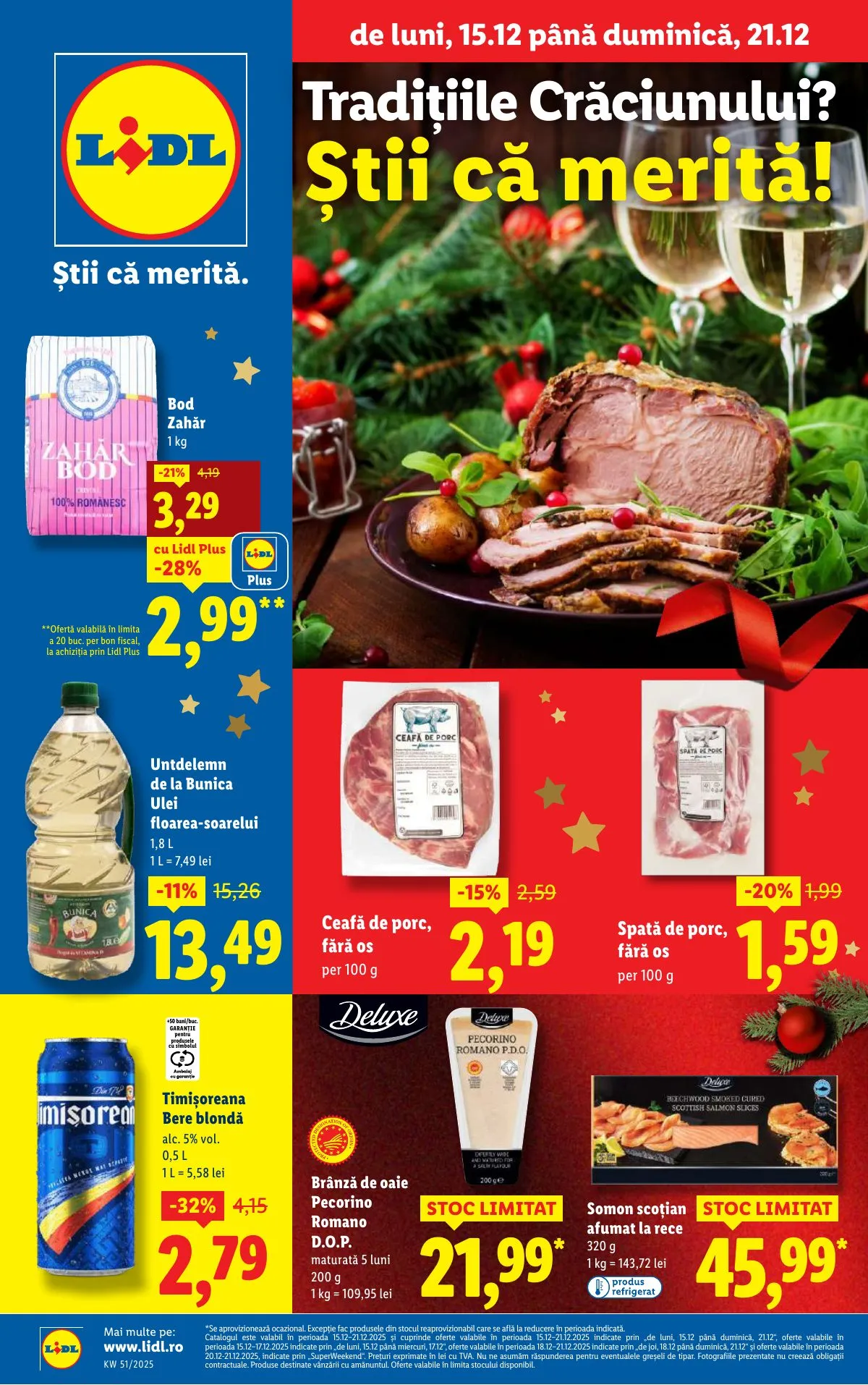 Lidl akciós újság Románia 12.15–12.21