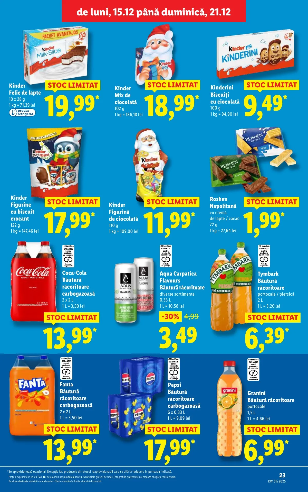 Lidl akciós újság Románia 12.15–12.21 – 23. oldal