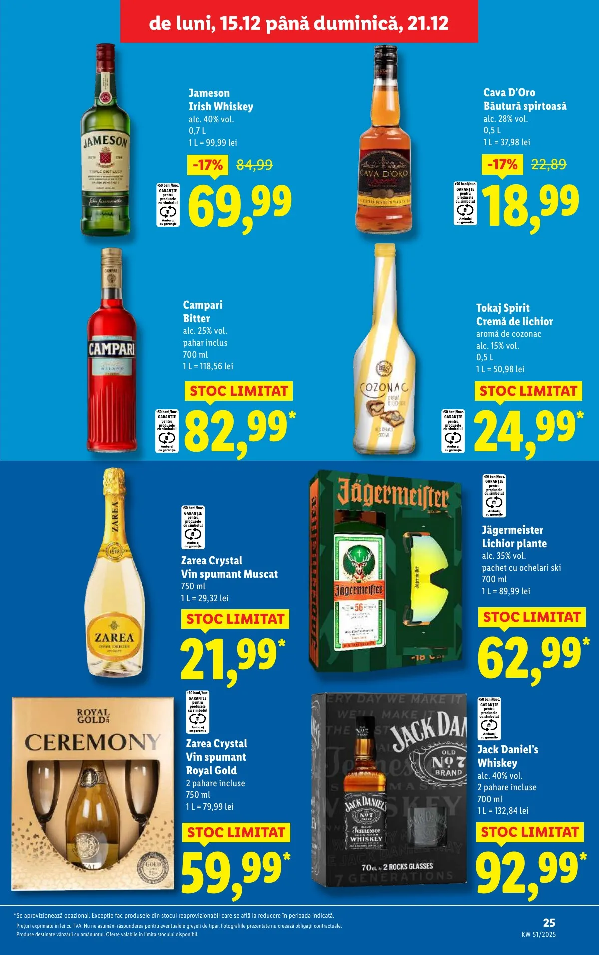 Lidl akciós újság Románia 12.15–12.21 – 25. oldal