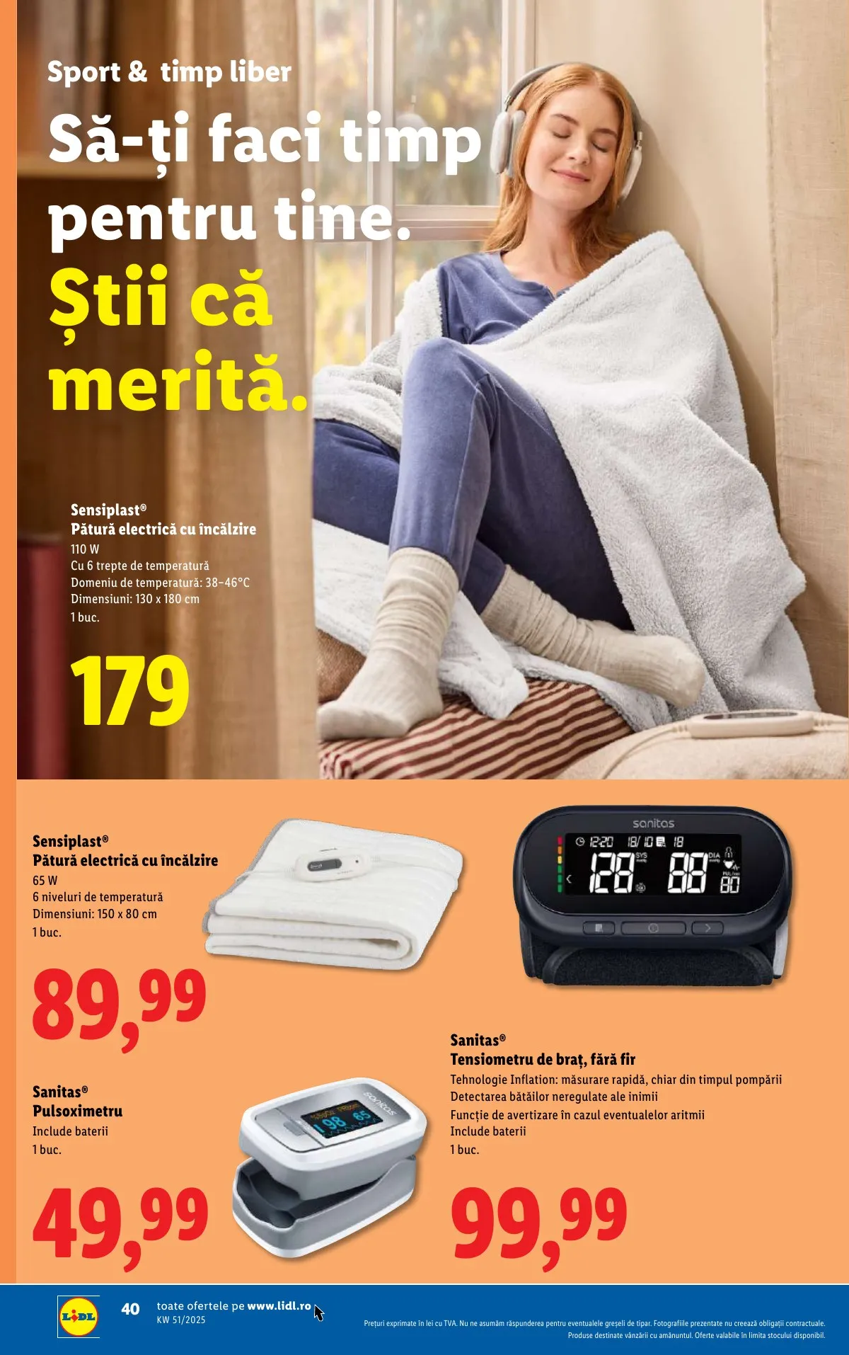 Lidl akciós újság Románia 12.15–12.21 – 40. oldal