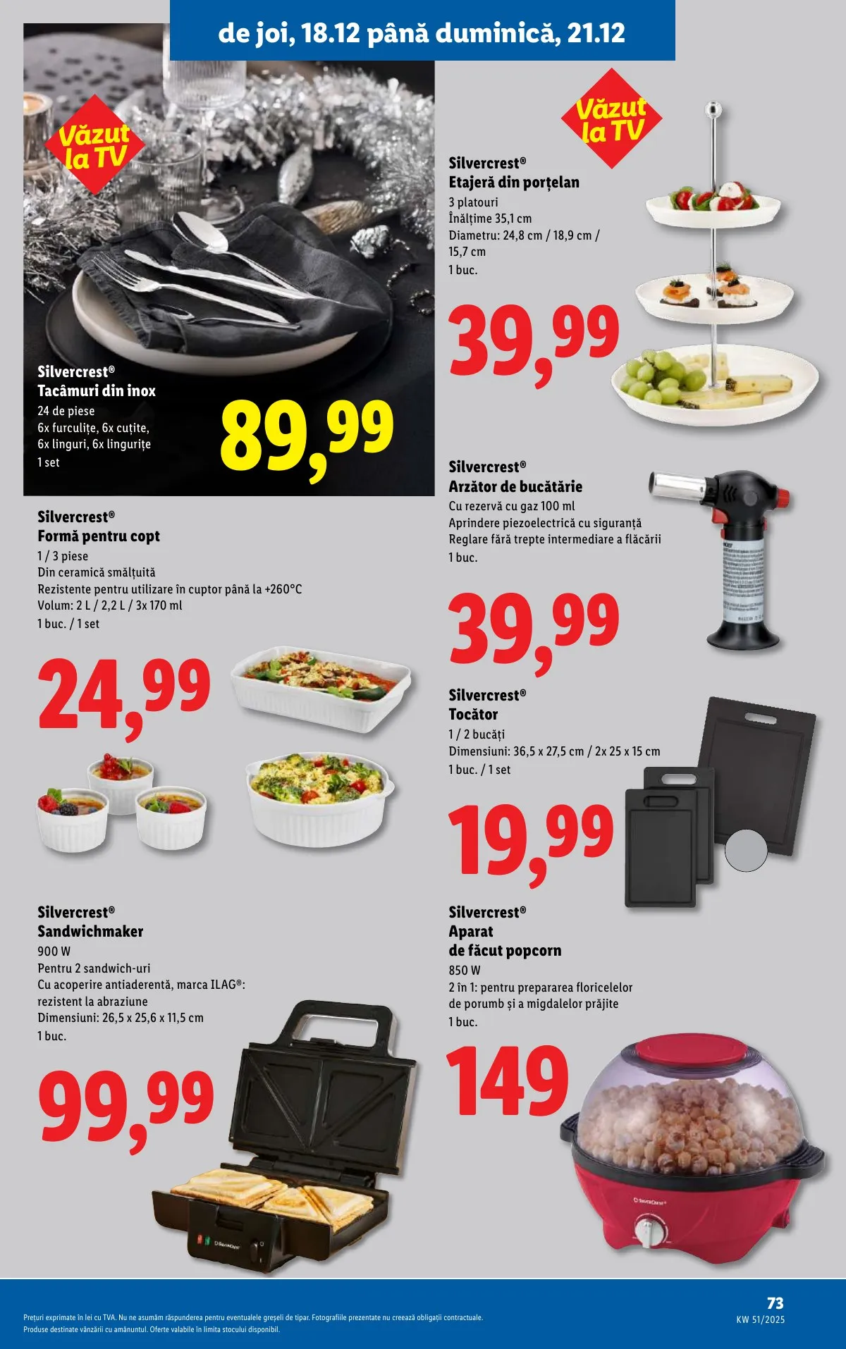 Lidl akciós újság Románia 12.15–12.21 – 73. oldal