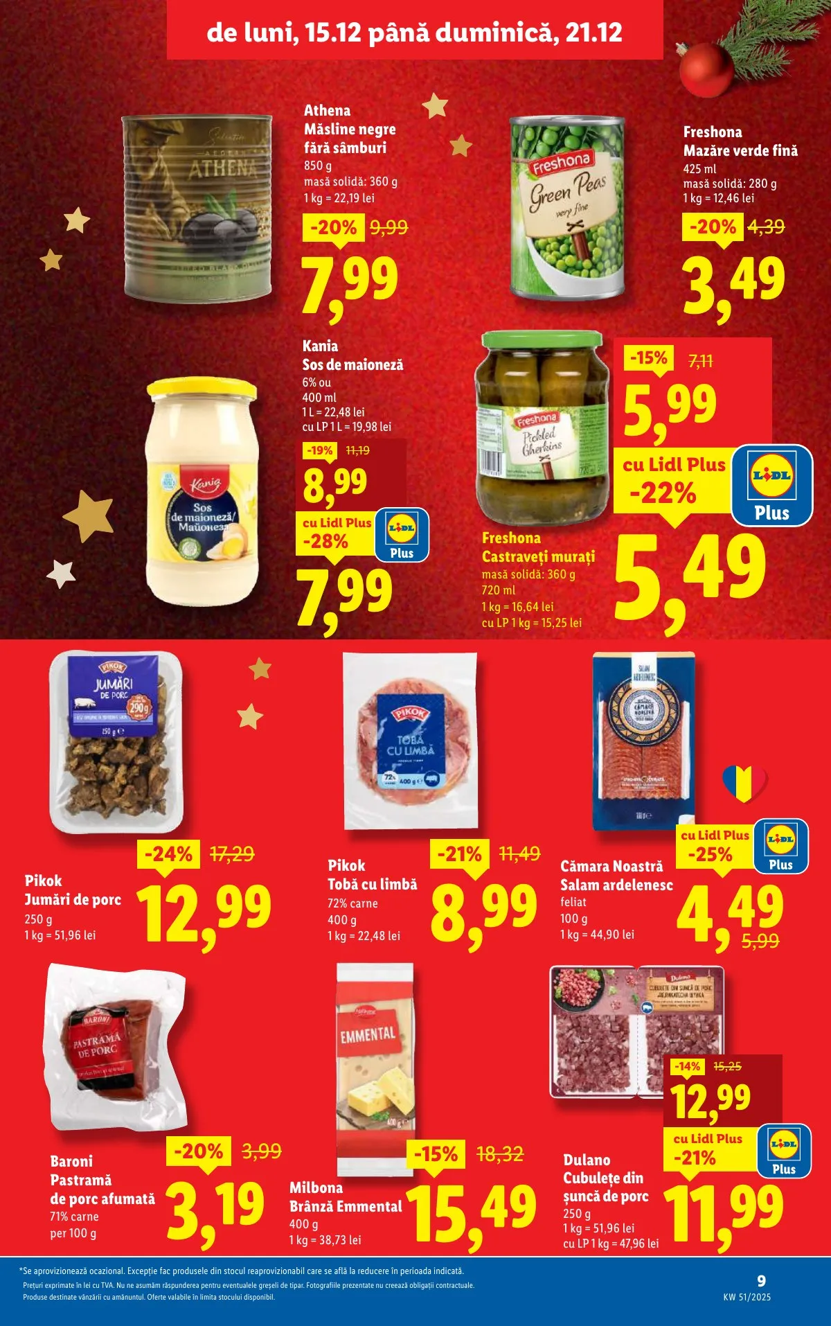 Lidl akciós újság Románia 12.15–12.21 – 9. oldal
