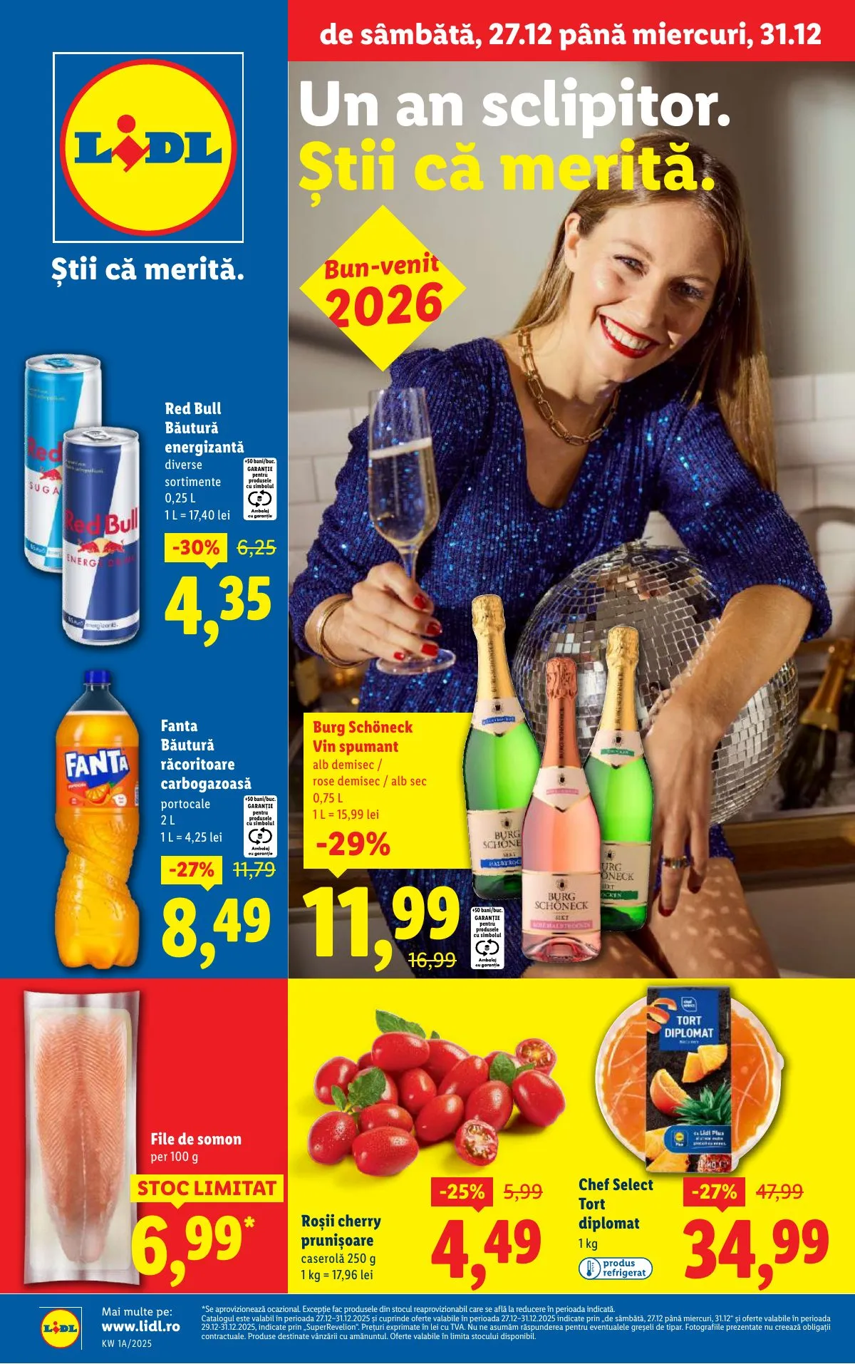 Lidl akciós újság Románia 12.27–12.31