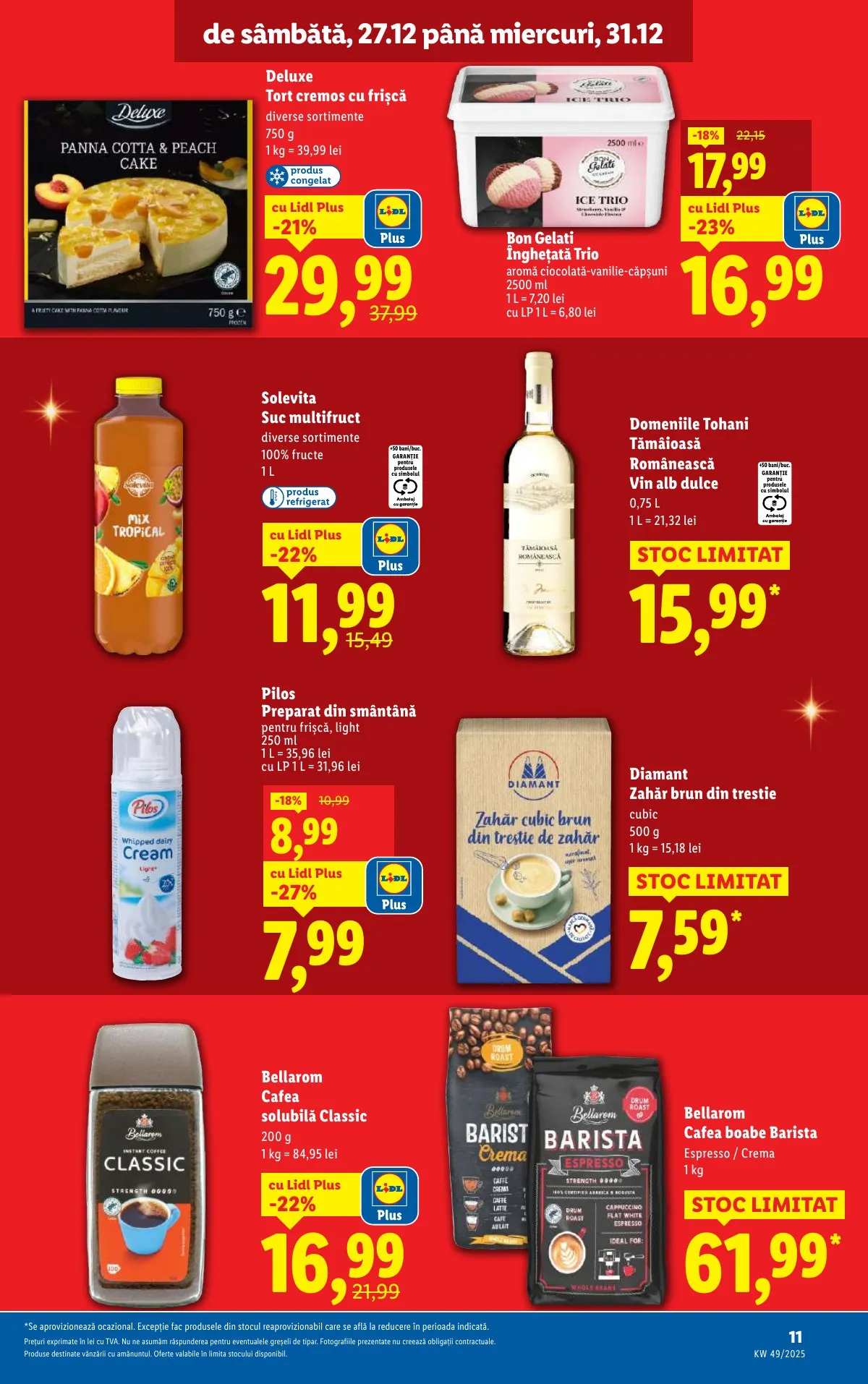 Lidl akciós újság Románia 12.27–12.31 – 11. oldal