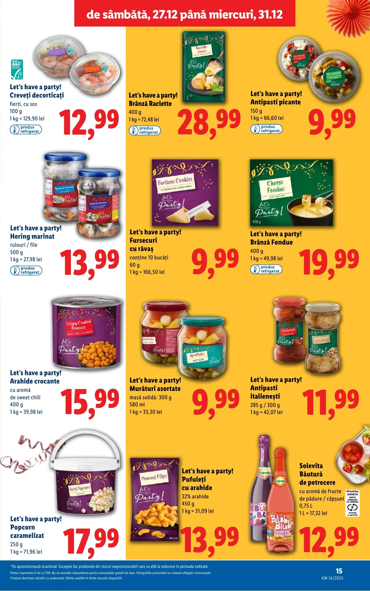 Lidl akciós újság Románia 12.27–12.31 – 15. oldal