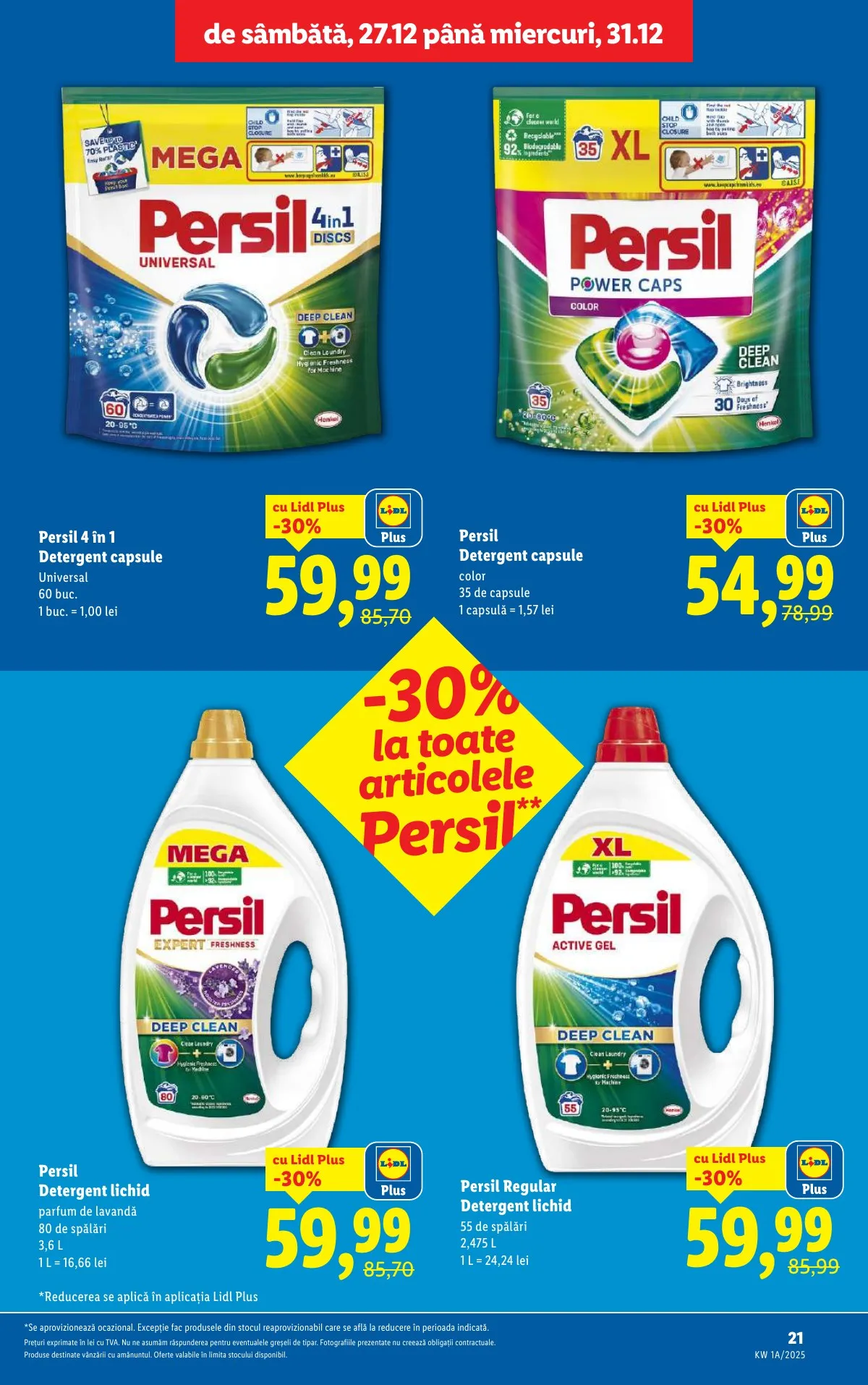 Lidl akciós újság Románia 12.27–12.31 – 21. oldal