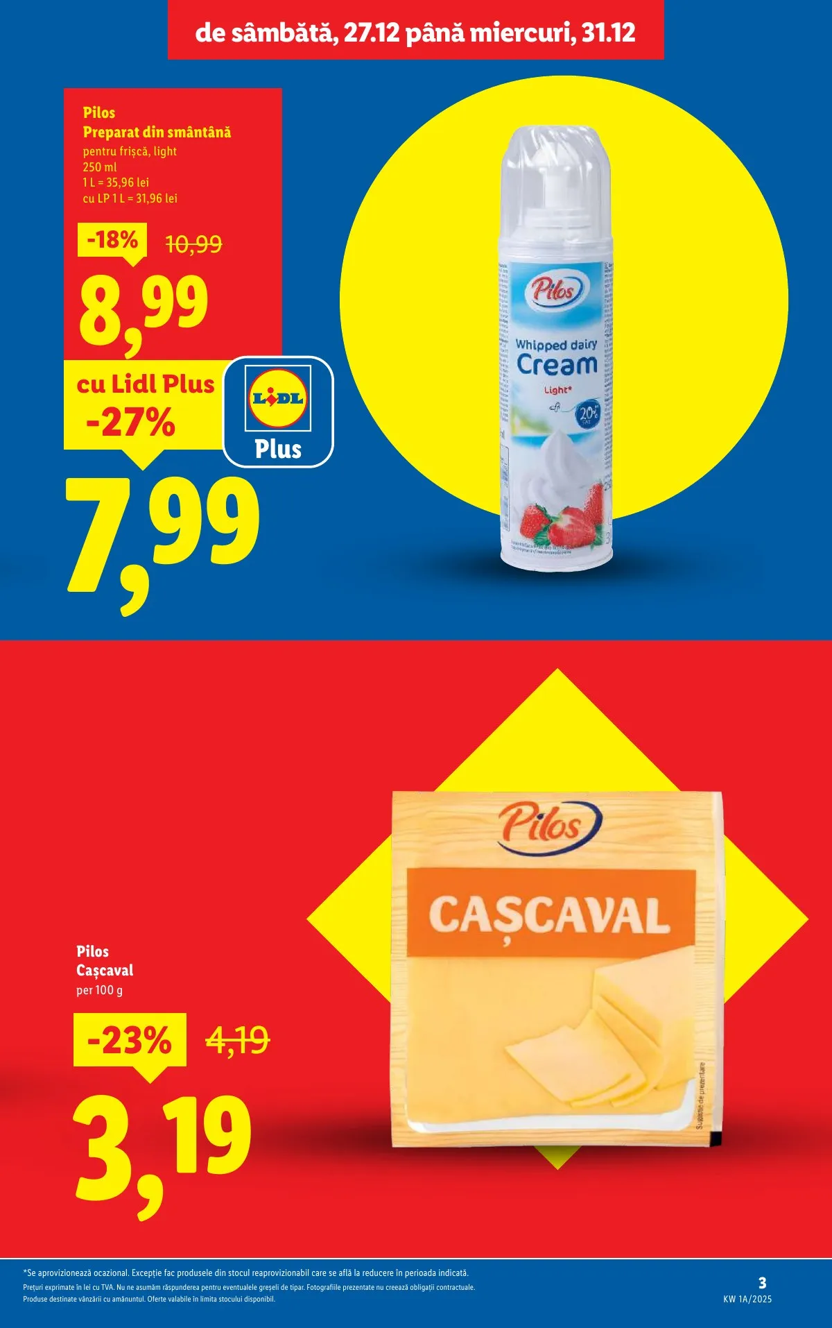 Lidl akciós újság Románia 12.27–12.31 – 3. oldal