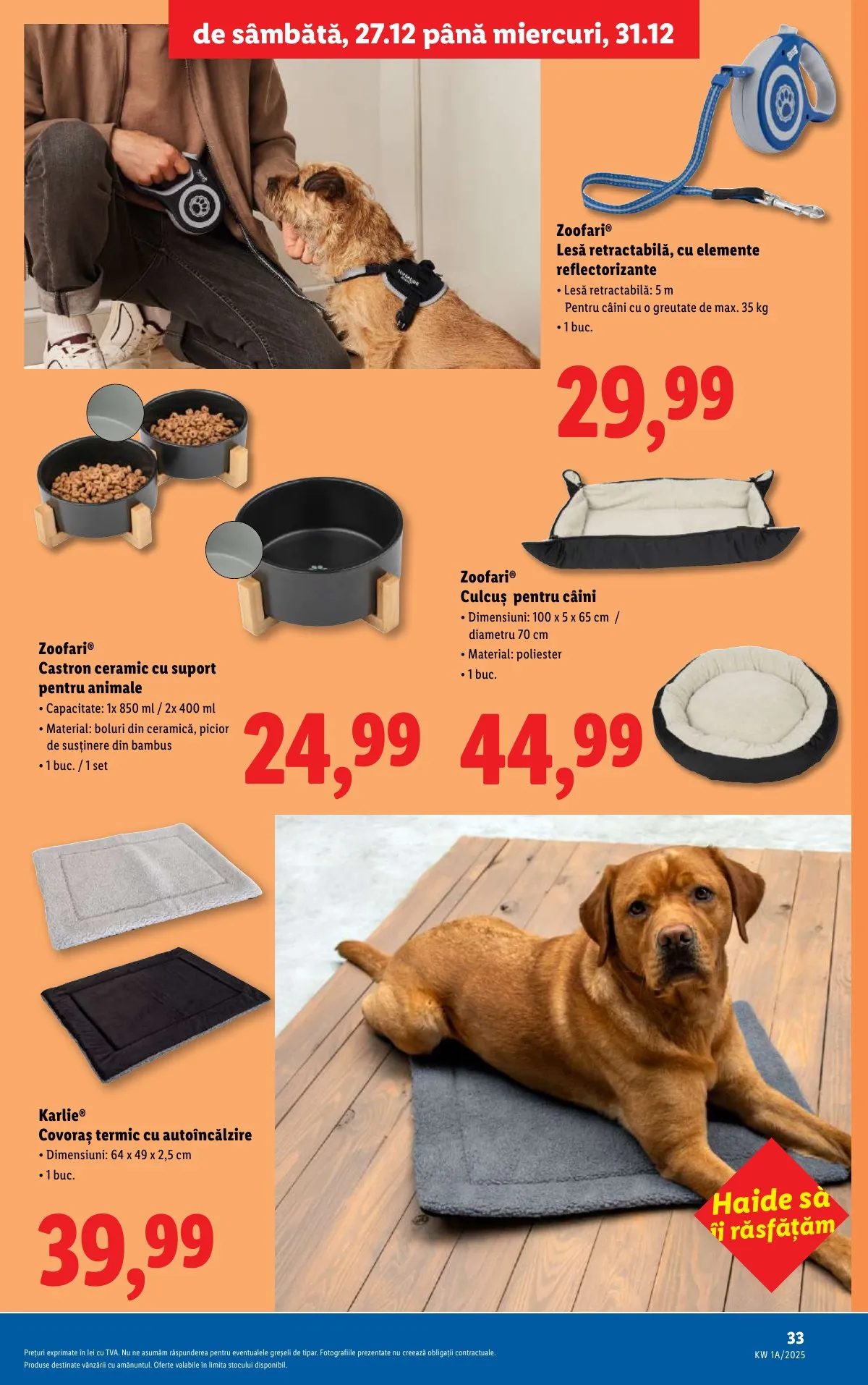 Lidl akciós újság Románia 12.27–12.31 – 33. oldal