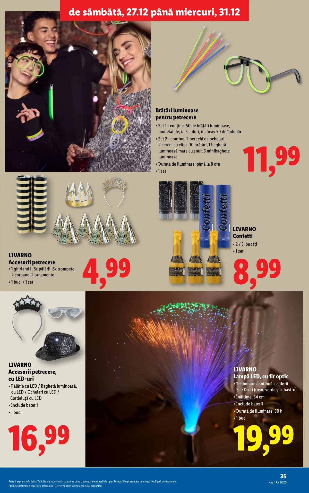 Lidl akciós újság Románia 12.27–12.31 – 35. oldal