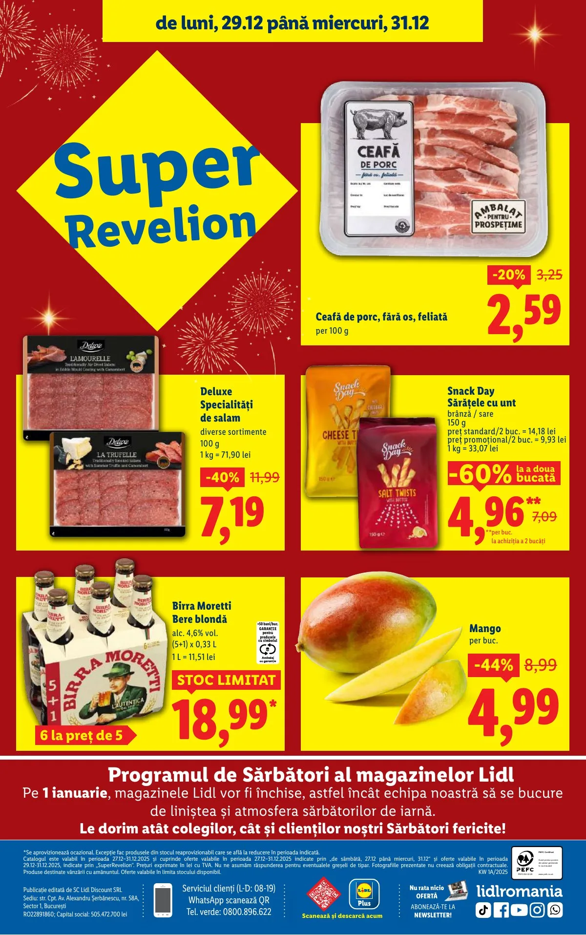 Lidl akciós újság Románia 12.27–12.31 – 40. oldal