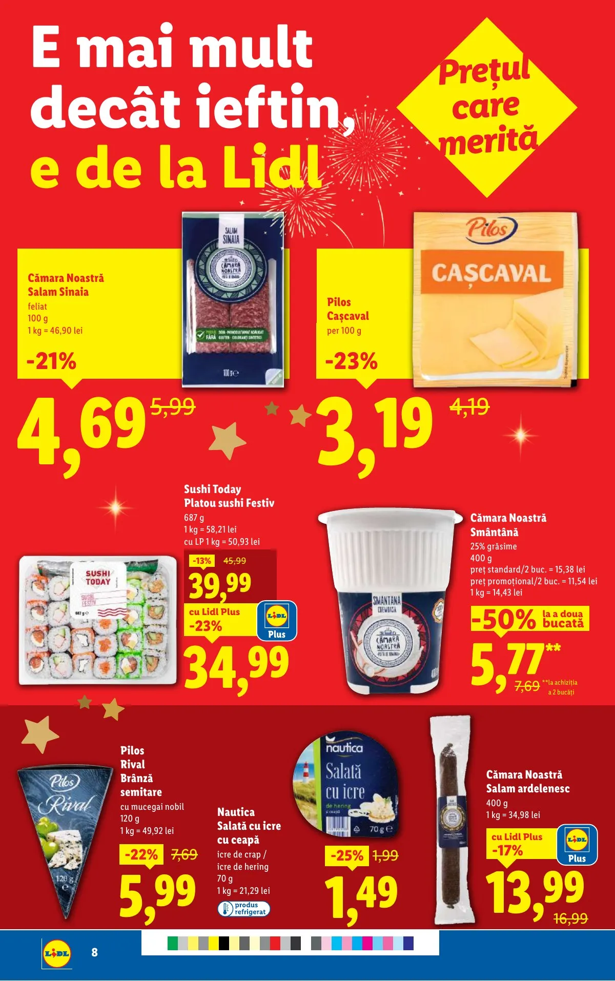 Lidl akciós újság Románia 12.27–12.31 – 8. oldal