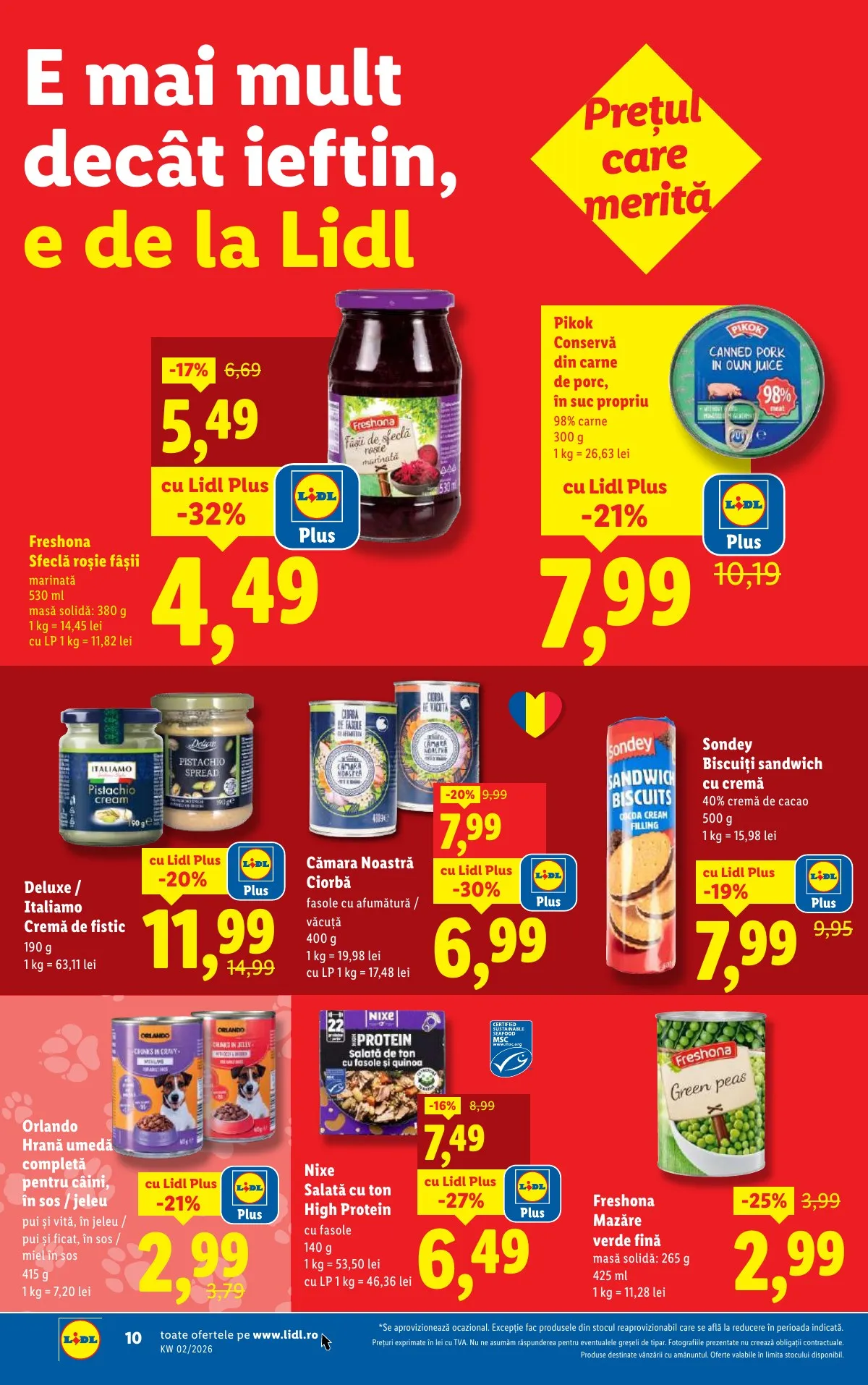 Lidl akciós újság Románia 01.05–01.11 – 10. oldal