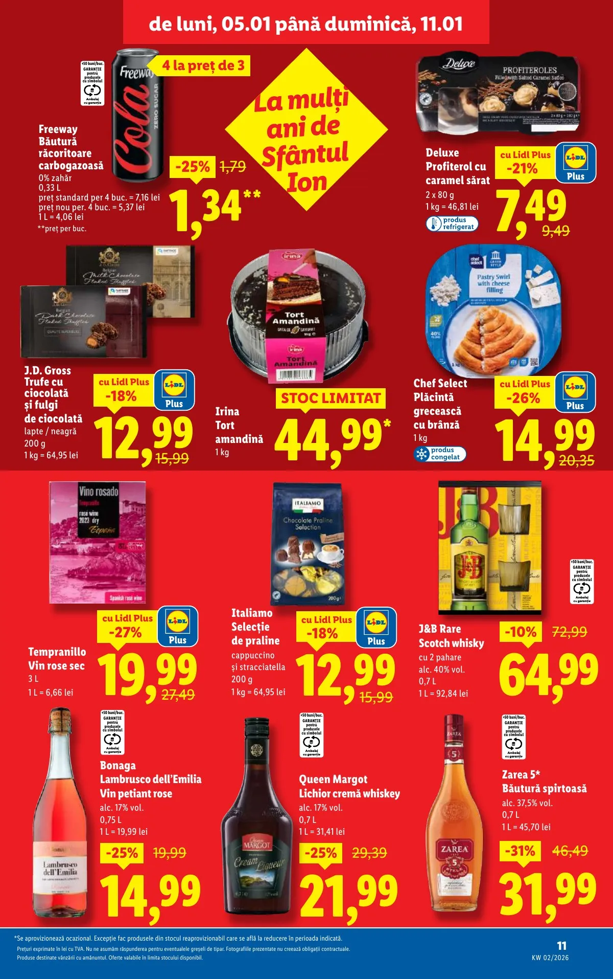 Lidl akciós újság Románia 01.05–01.11 – 11. oldal