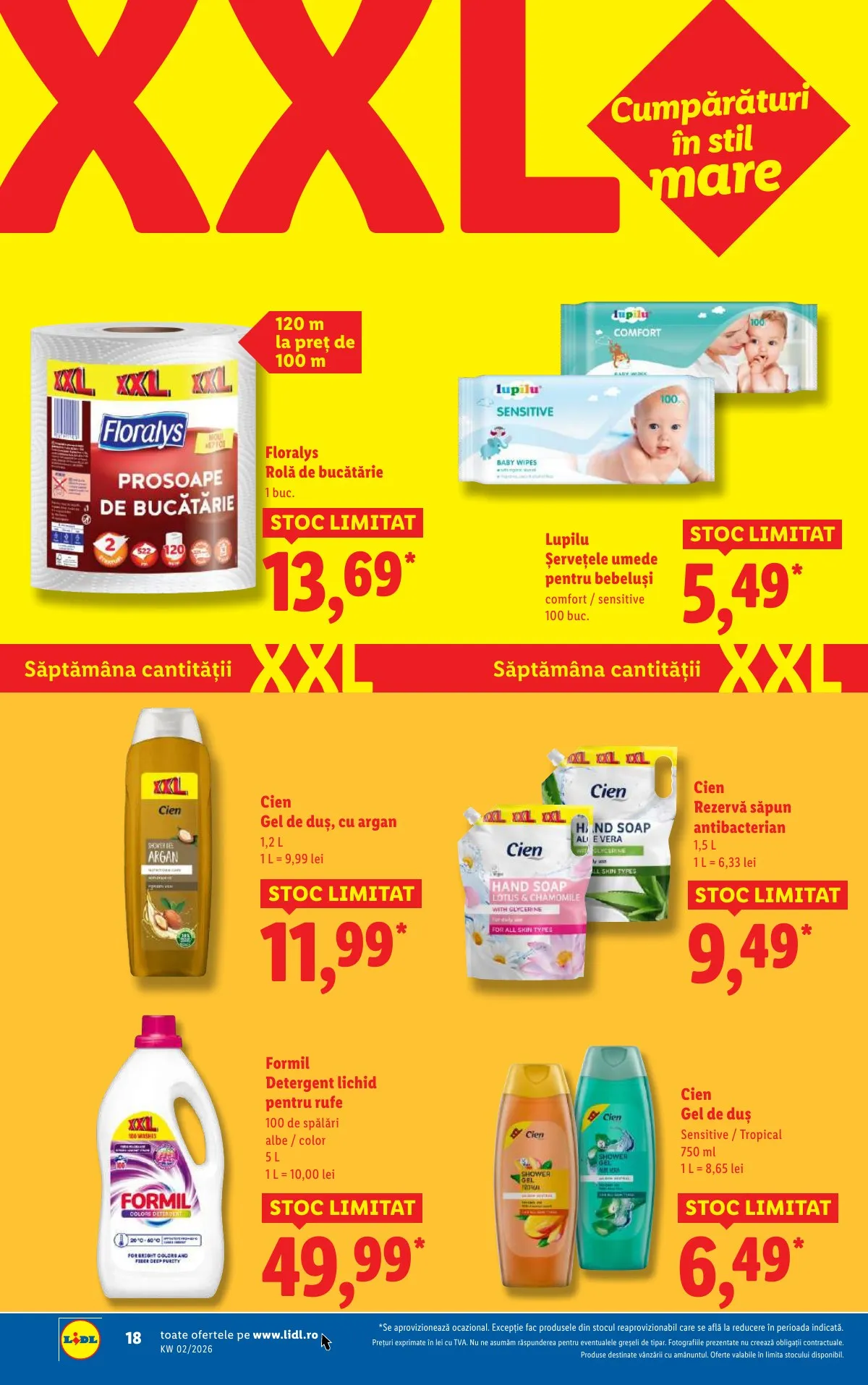 Lidl akciós újság Románia 01.05–01.11 – 18. oldal