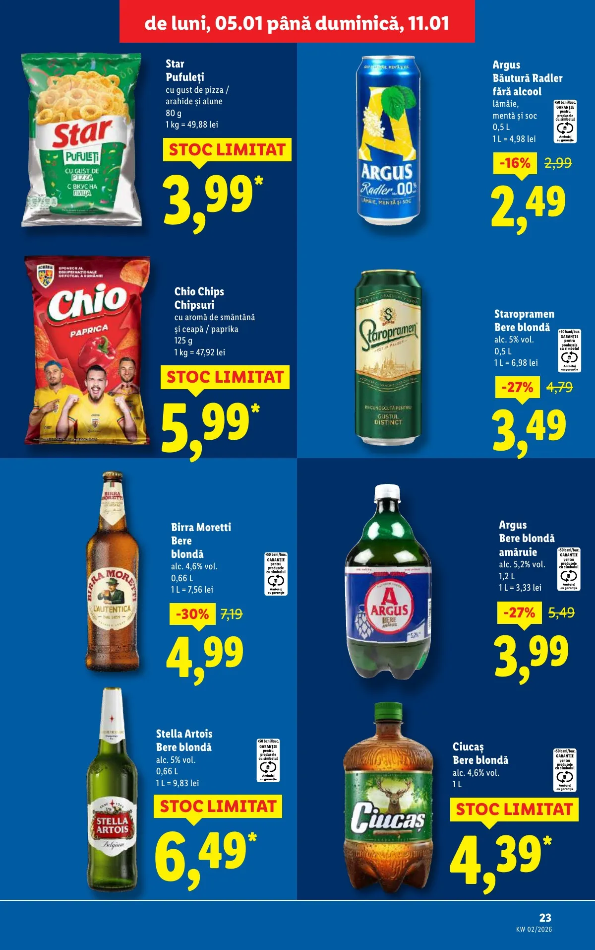 Lidl akciós újság Románia 01.05–01.11 – 23. oldal