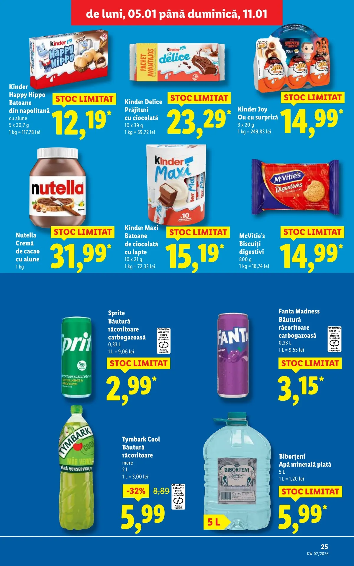 Lidl akciós újság Románia 01.05–01.11 – 25. oldal