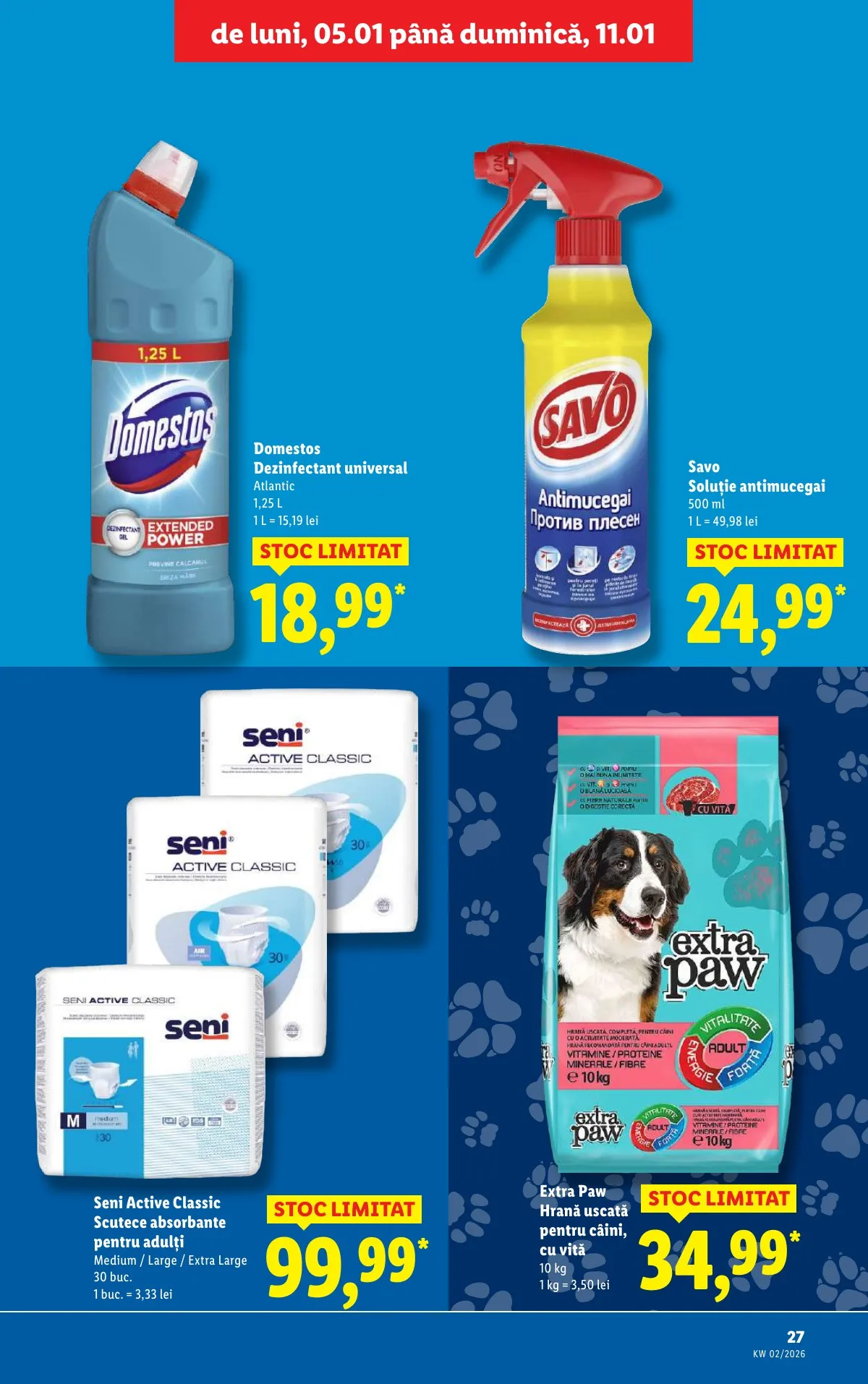 Lidl akciós újság Románia 01.05–01.11 – 27. oldal