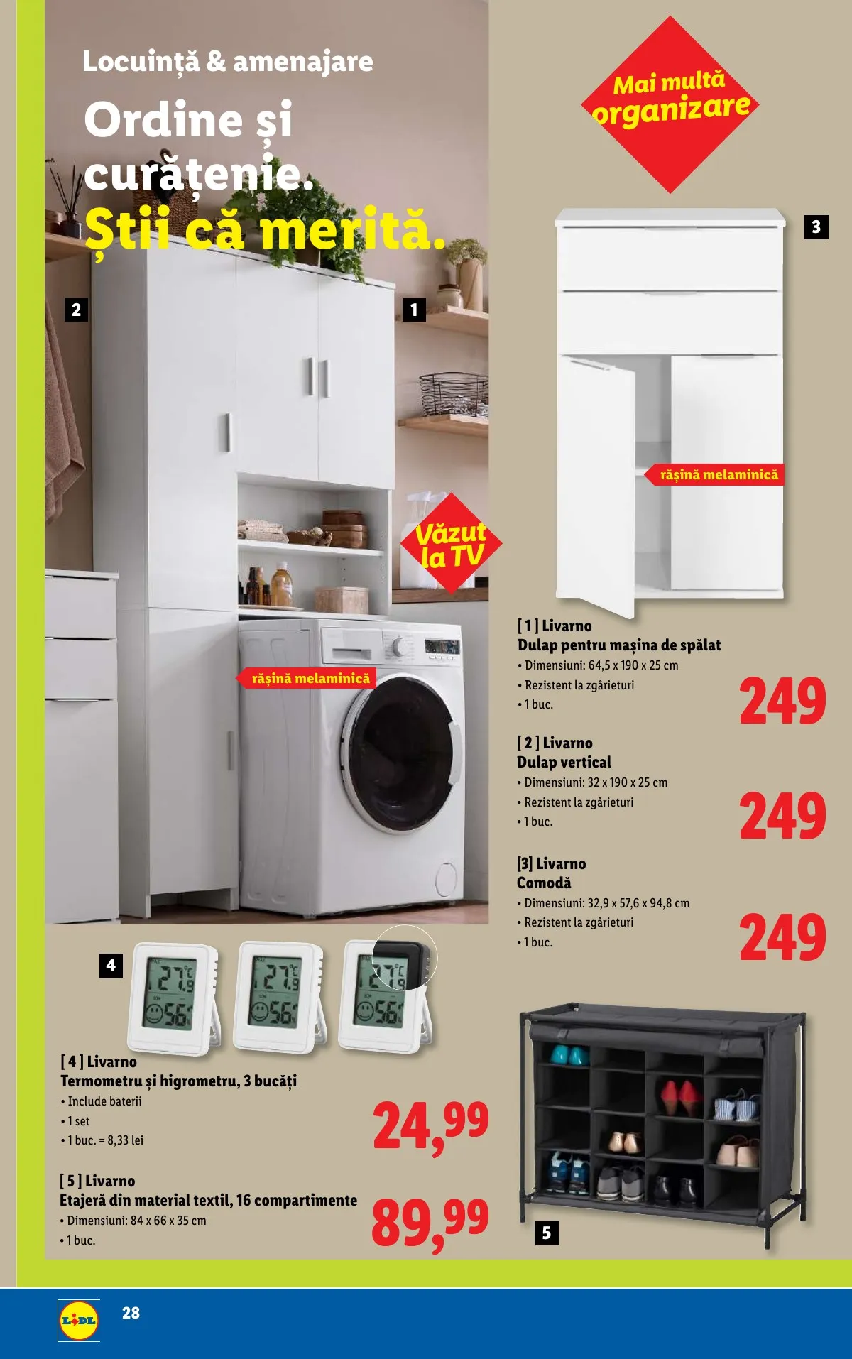 Lidl akciós újság Románia 01.05–01.11 – 28. oldal
