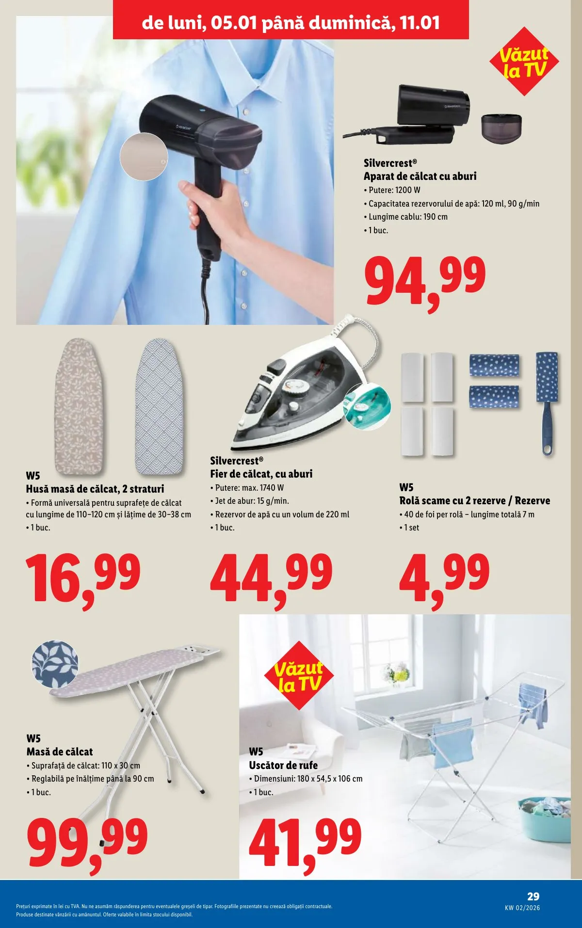 Lidl akciós újság Románia 01.05–01.11 – 29. oldal