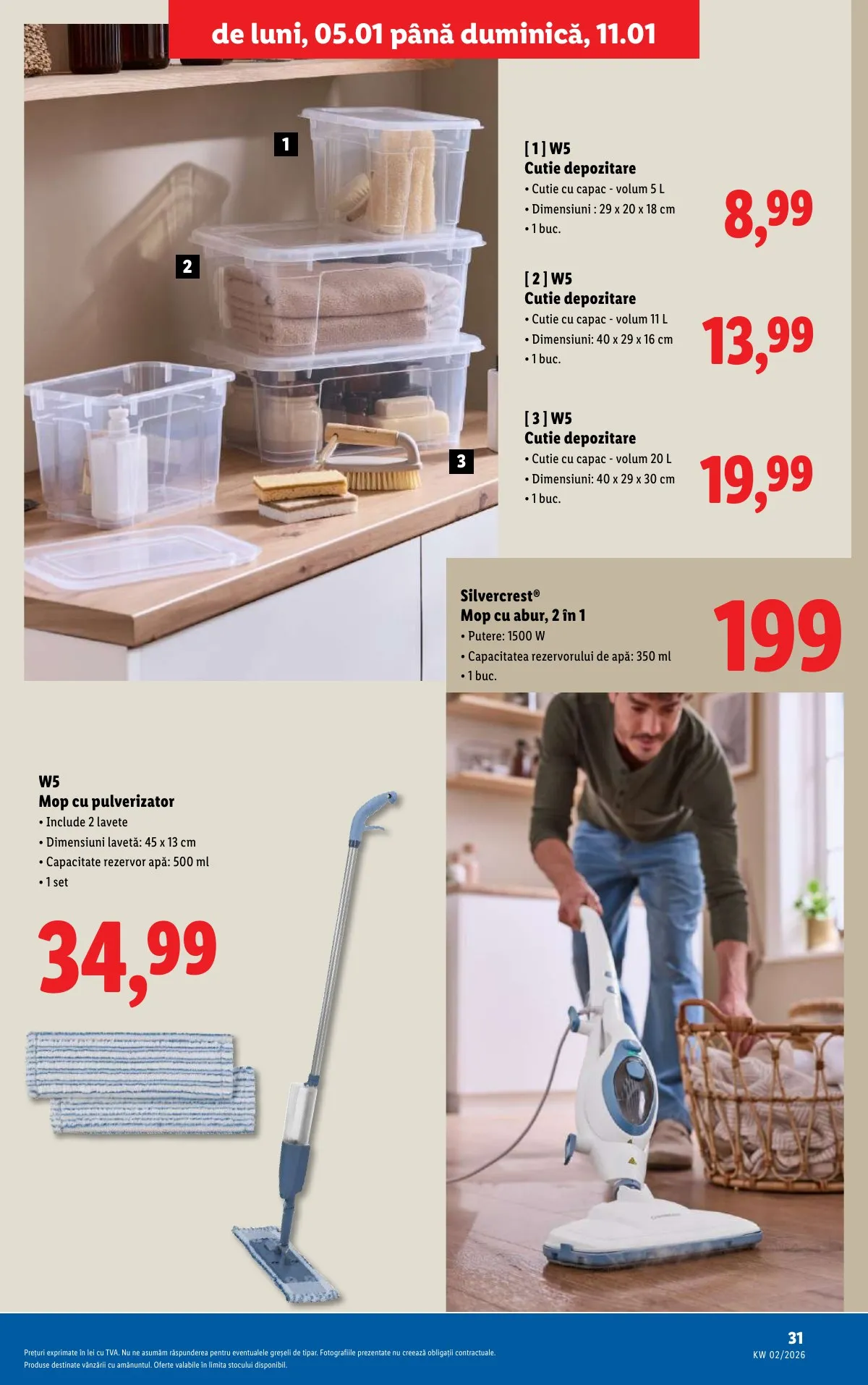 Lidl akciós újság Románia 01.05–01.11 – 31. oldal