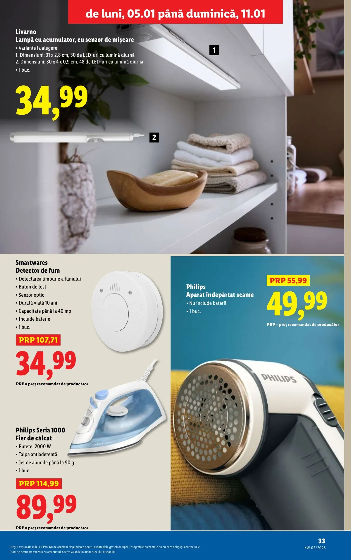 Lidl akciós újság Románia 01.05–01.11 – 33. oldal