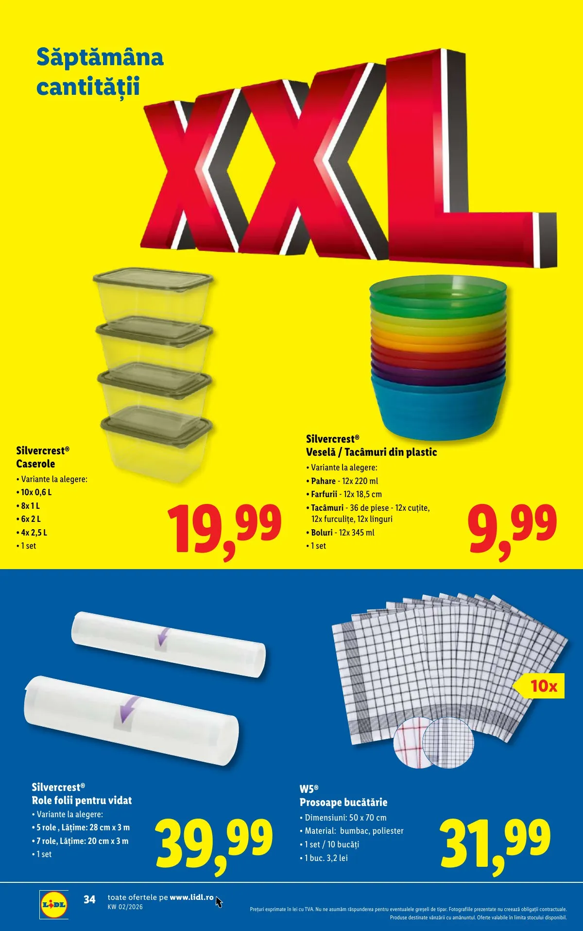 Lidl akciós újság Románia 01.05–01.11 – 34. oldal