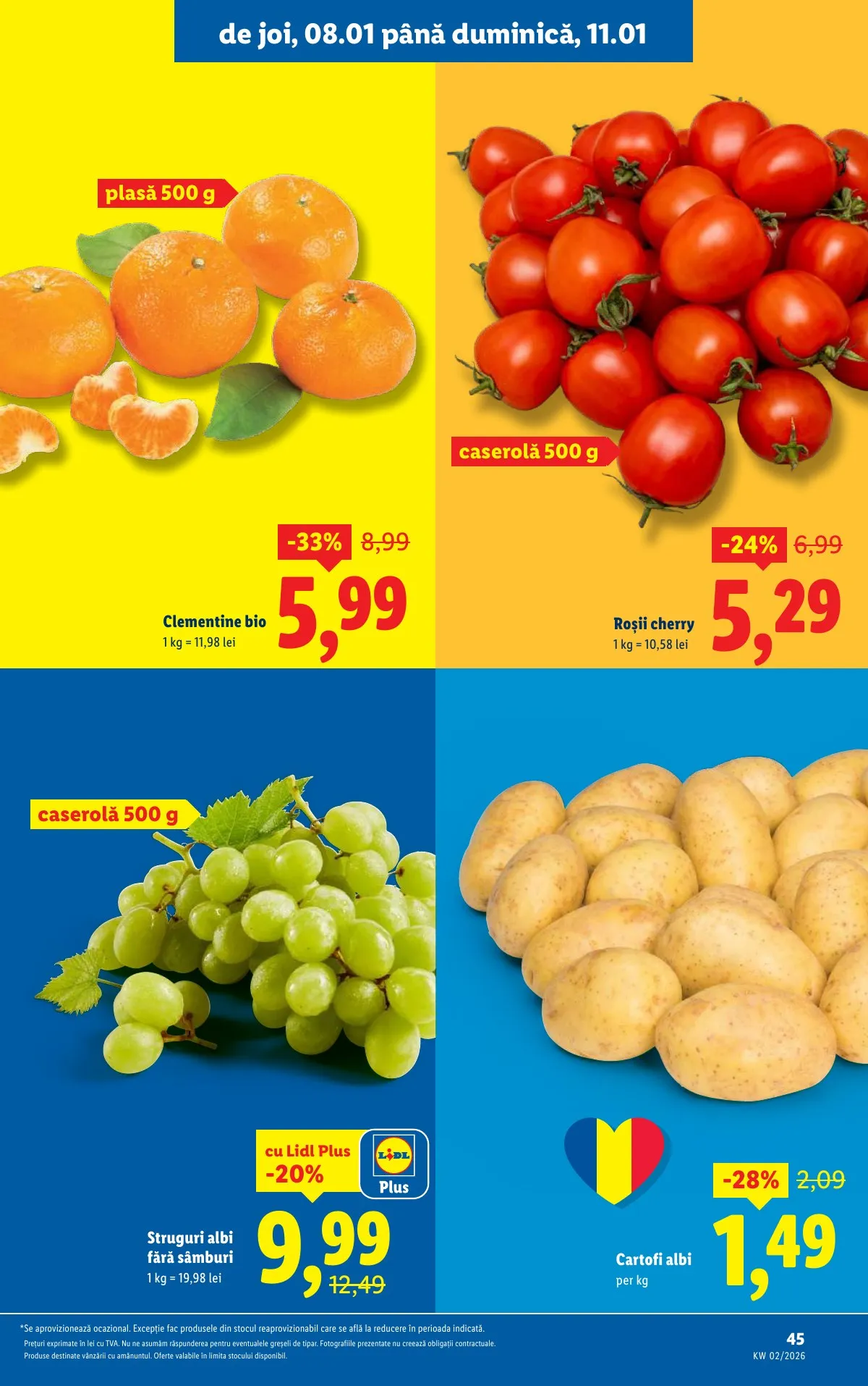 Lidl akciós újság Románia 01.05–01.11 – 45. oldal