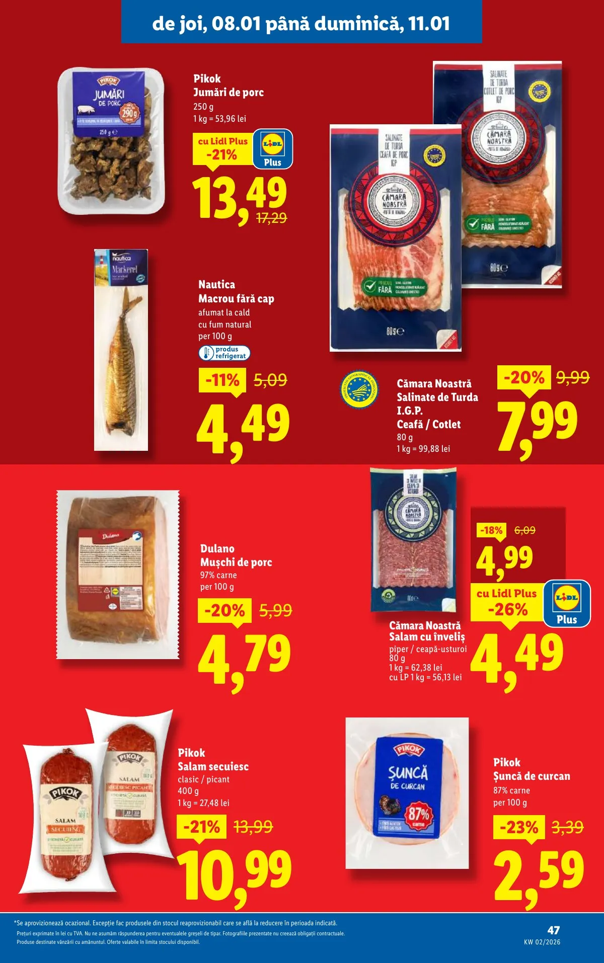 Lidl akciós újság Románia 01.05–01.11 – 47. oldal