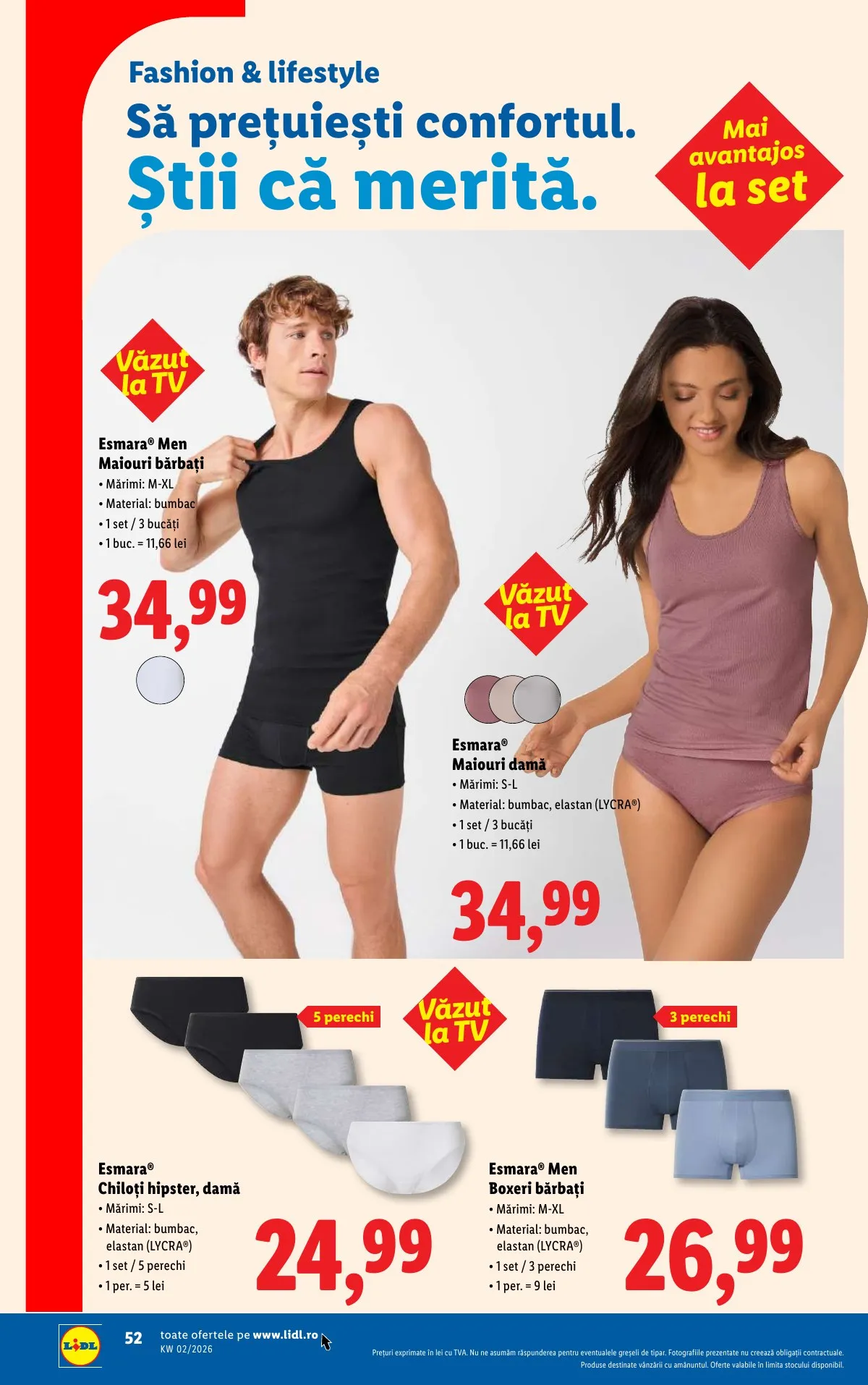 Lidl akciós újság Románia 01.05–01.11 – 52. oldal