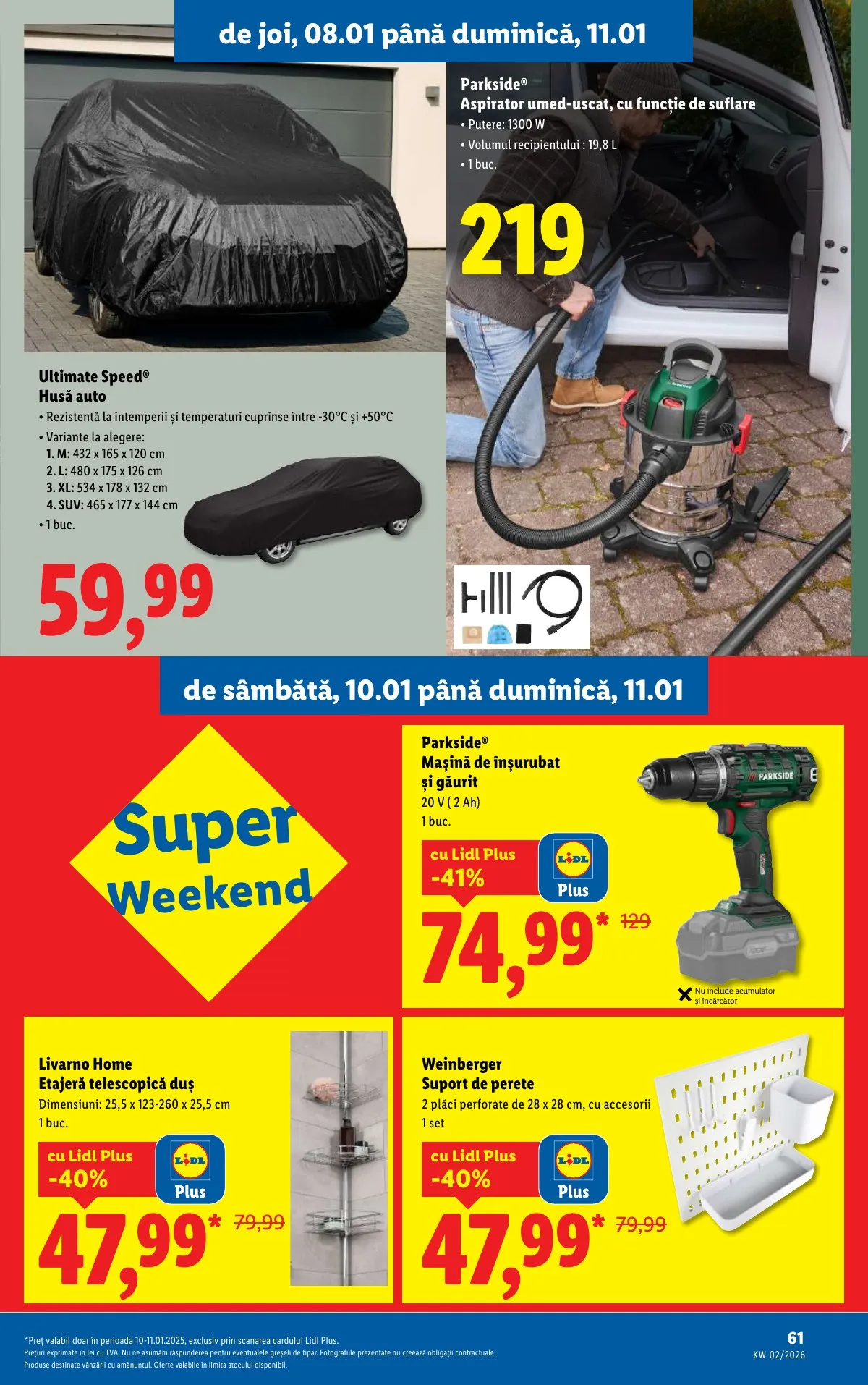 Lidl akciós újság Románia 01.05–01.11 – 61. oldal