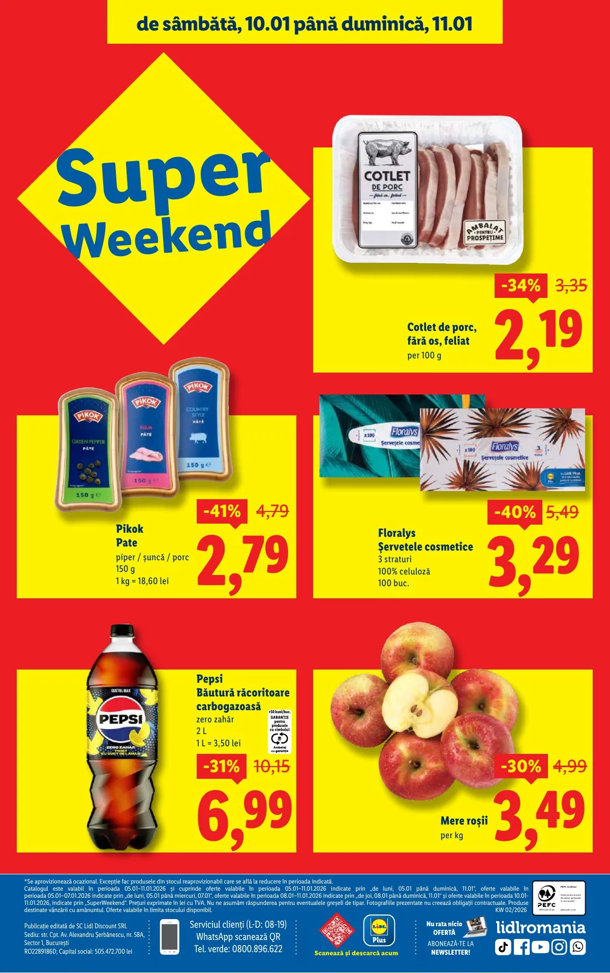 Lidl akciós újság Románia 01.05–01.11 – 62. oldal