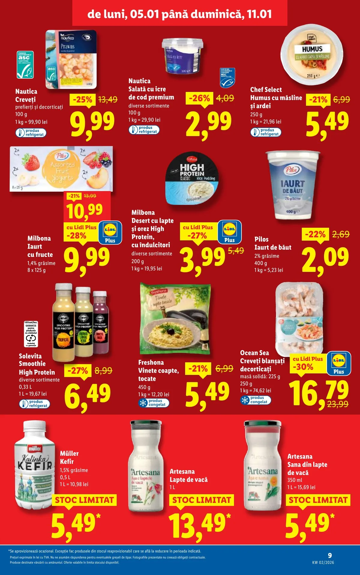 Lidl akciós újság Románia 01.05–01.11 – 9. oldal