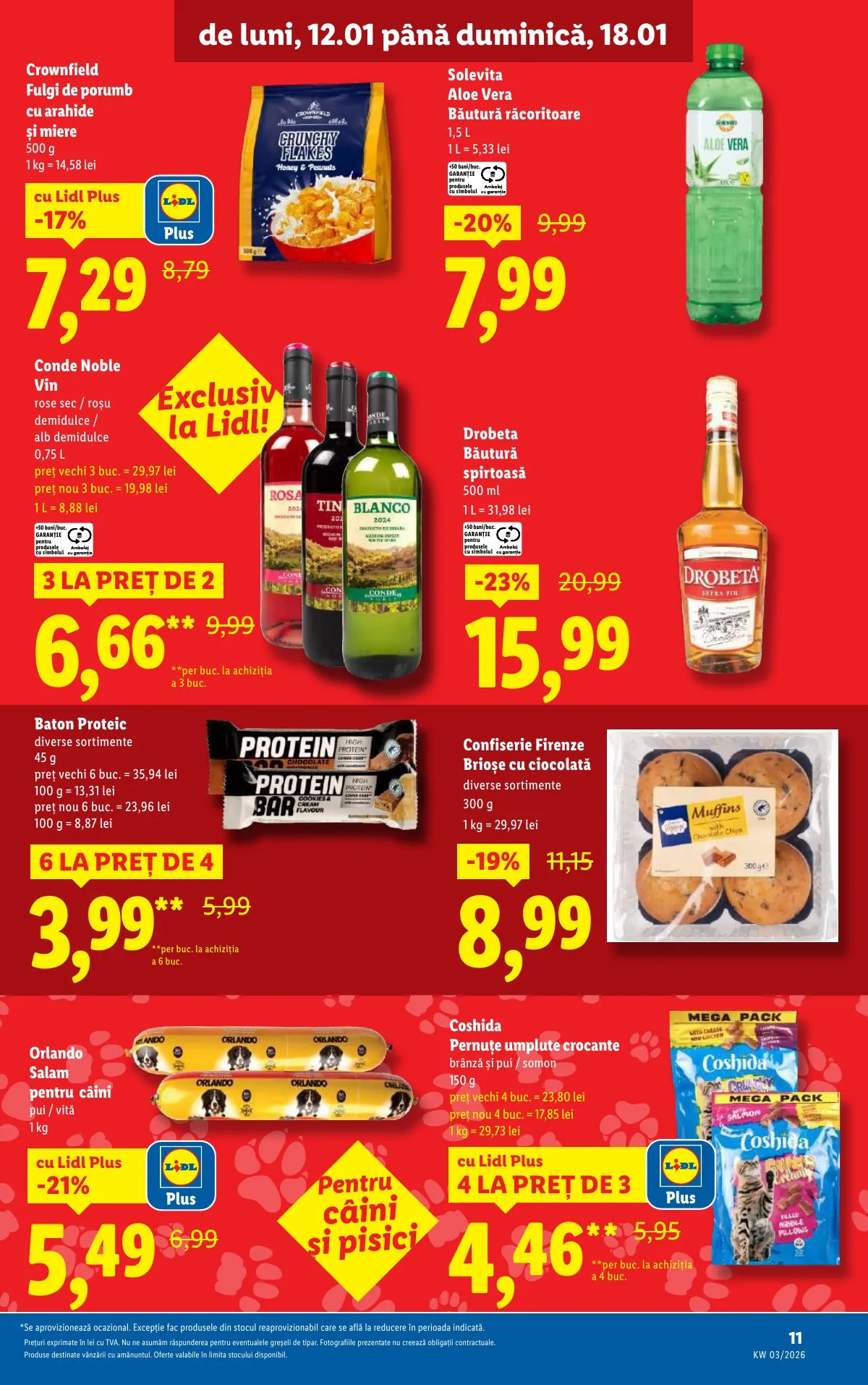 Lidl akciós újság Románia 01.12–01.18 – 11. oldal