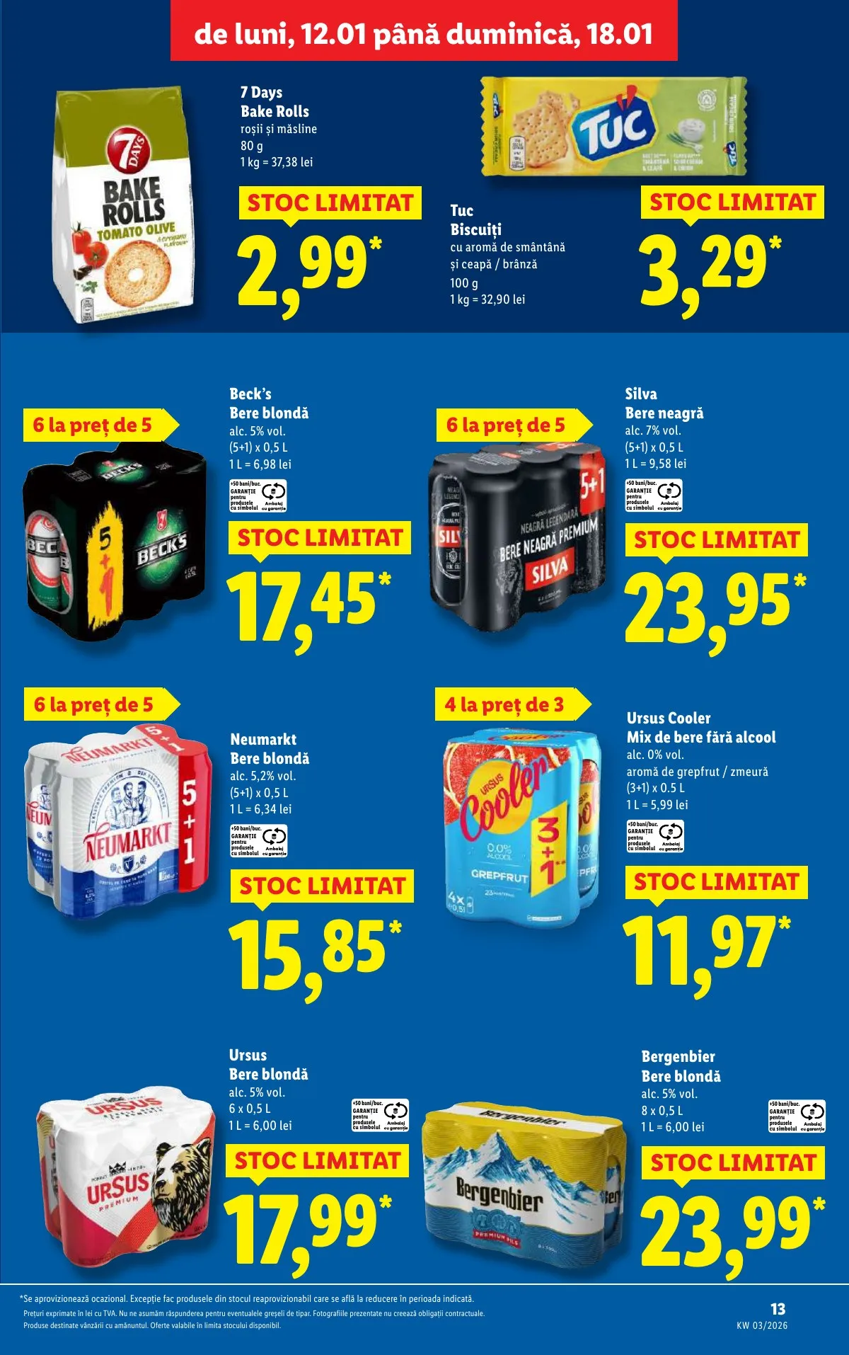 Lidl akciós újság Románia 01.12–01.18 – 13. oldal