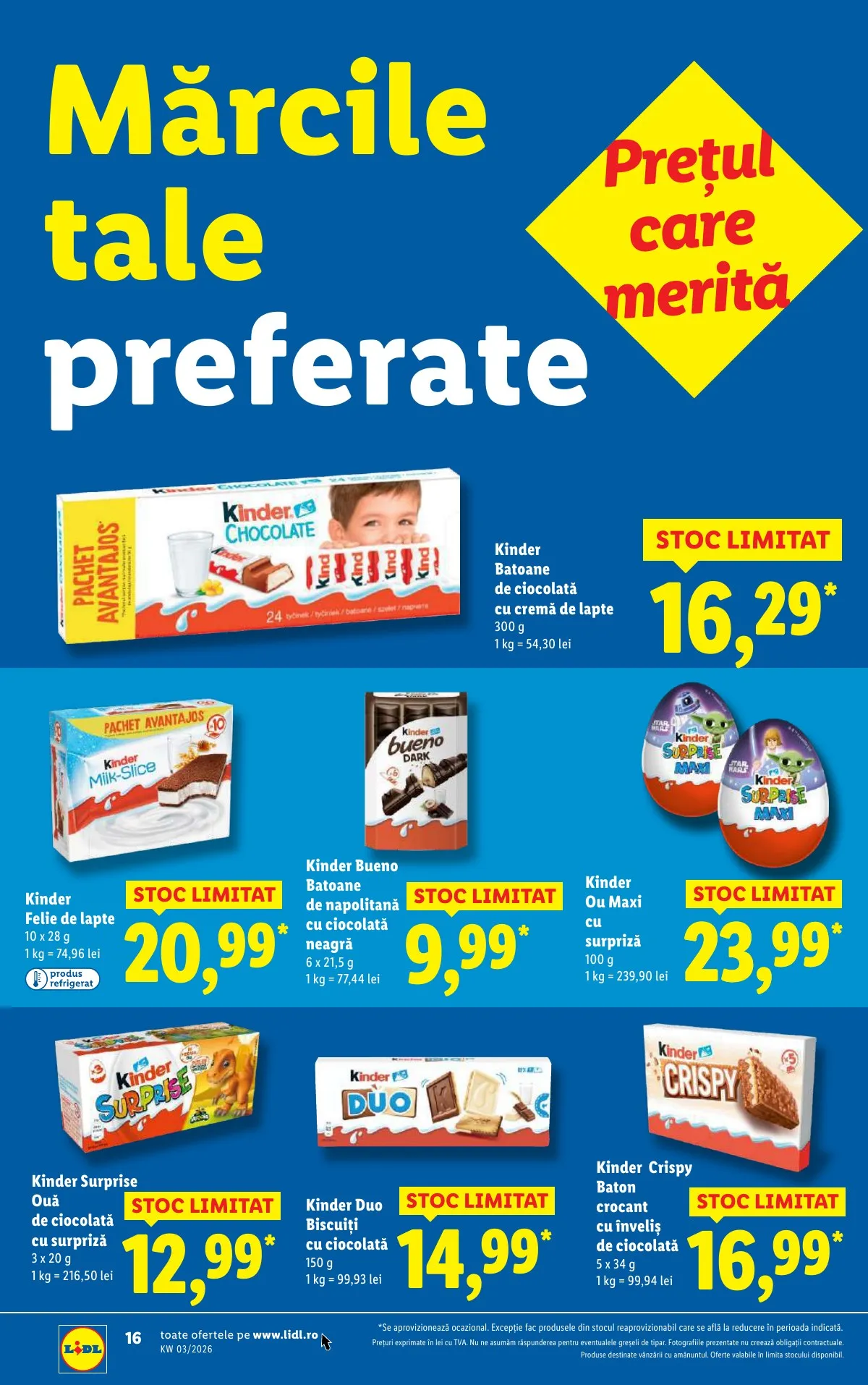 Lidl akciós újság Románia 01.12–01.18 – 16. oldal