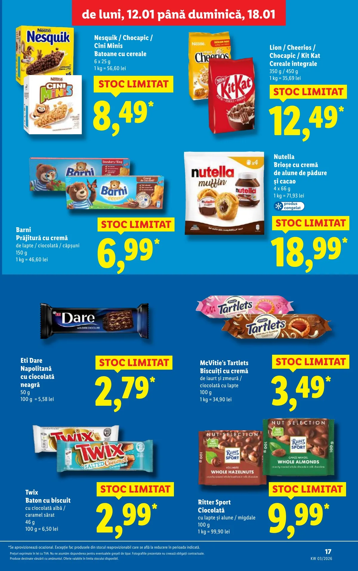 Lidl akciós újság Románia 01.12–01.18 – 17. oldal