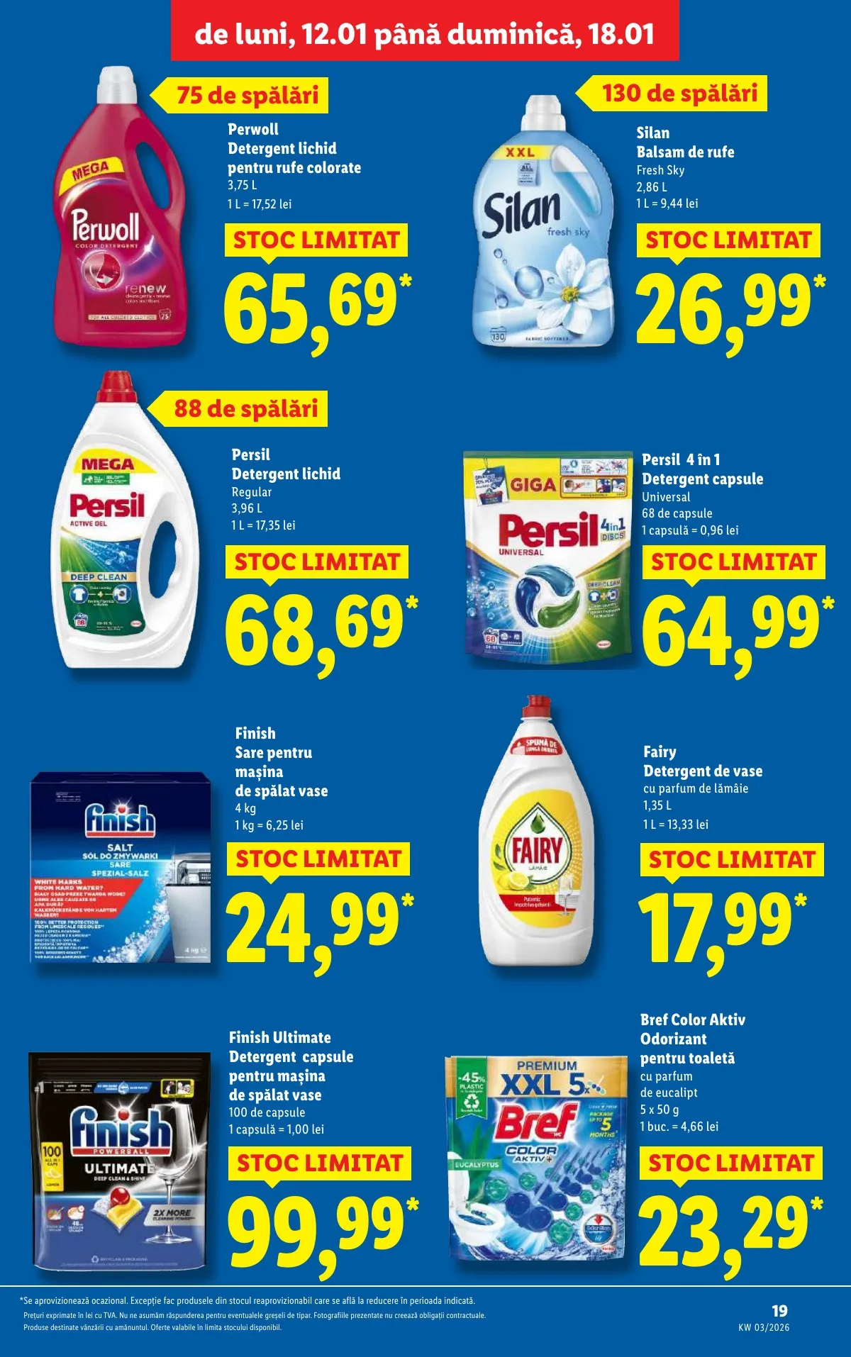 Lidl akciós újság Románia 01.12–01.18 – 19. oldal