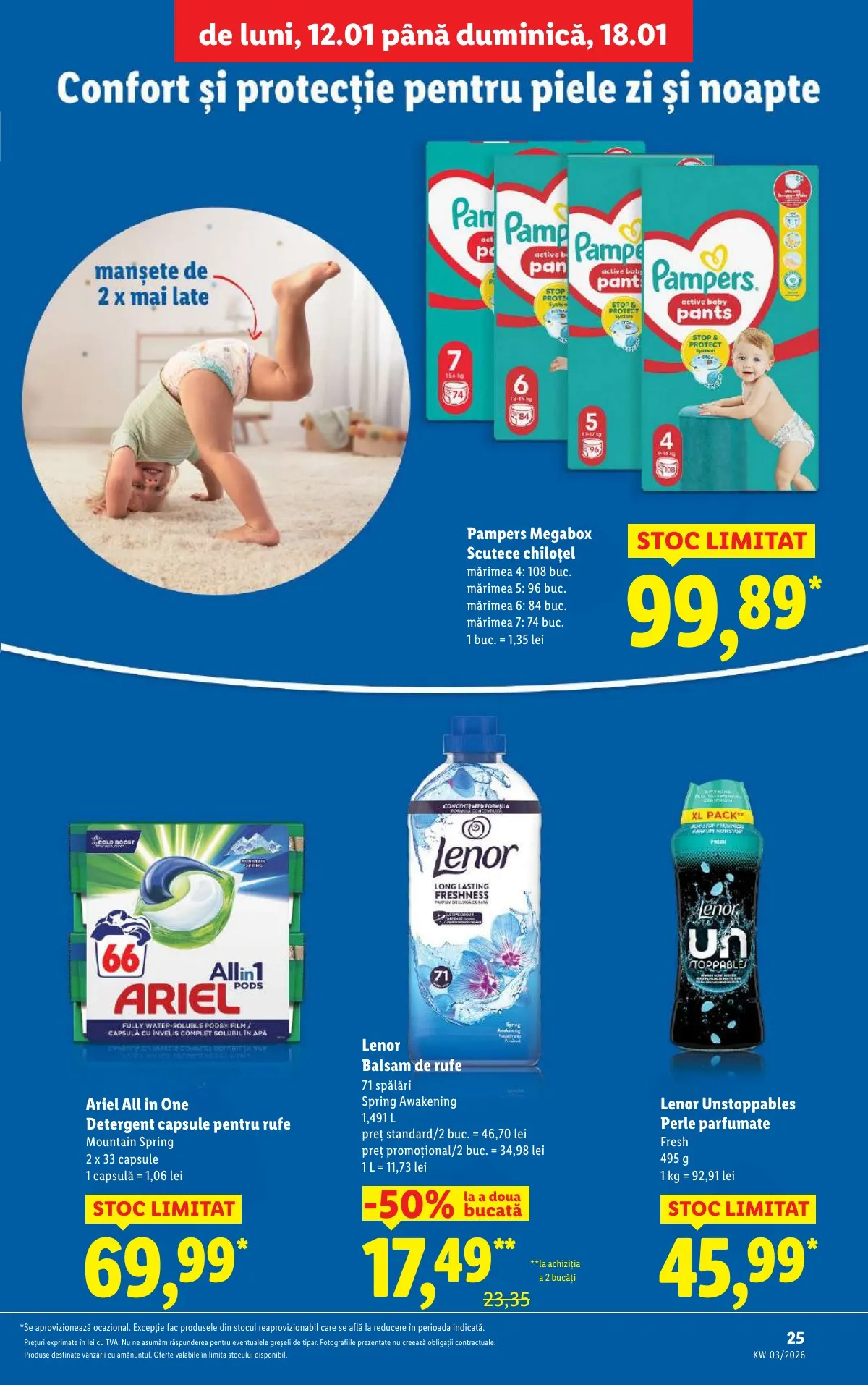 Lidl akciós újság Románia 01.12–01.18 – 25. oldal