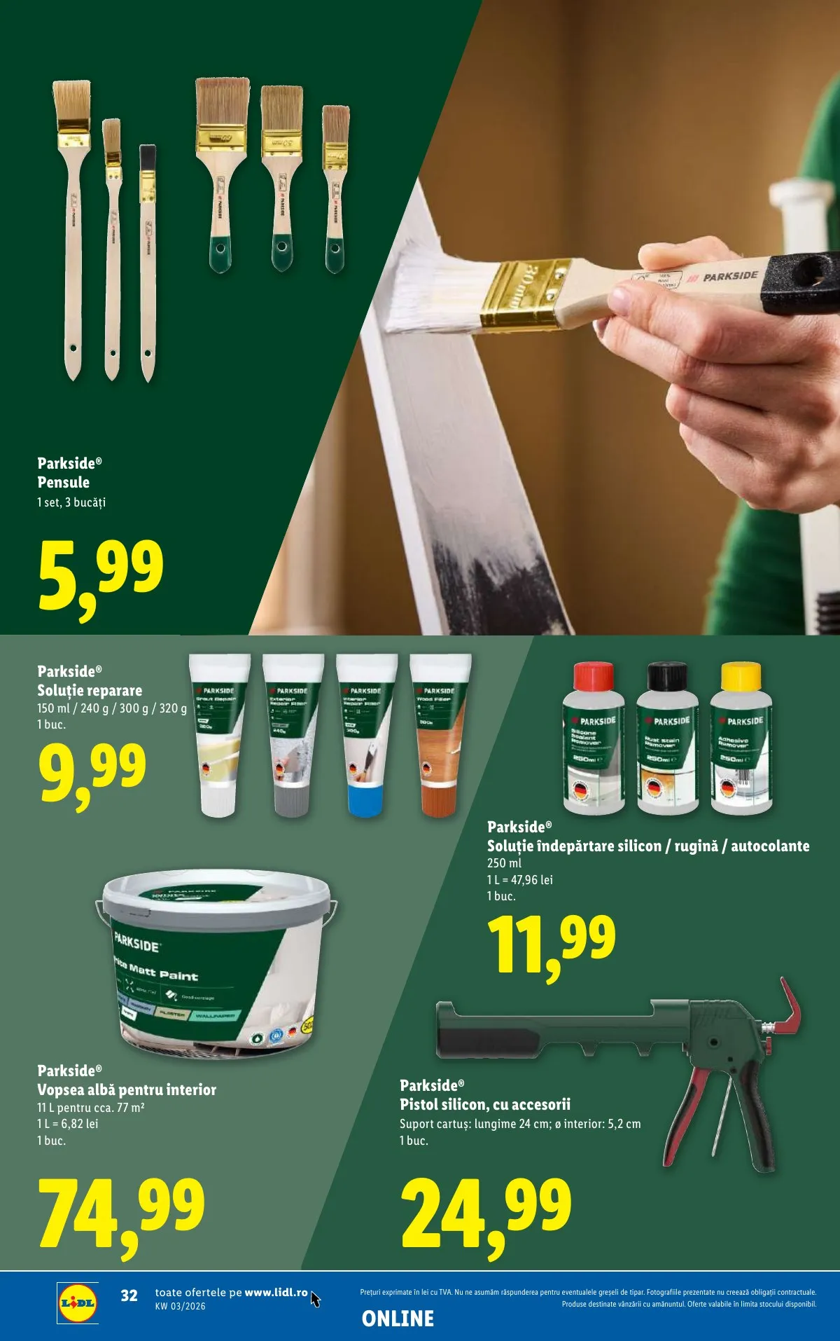 Lidl akciós újság Románia 01.12–01.18 – 32. oldal