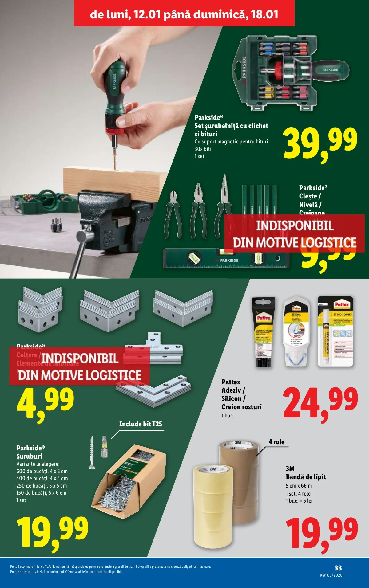 Lidl akciós újság Románia 01.12–01.18 – 33. oldal