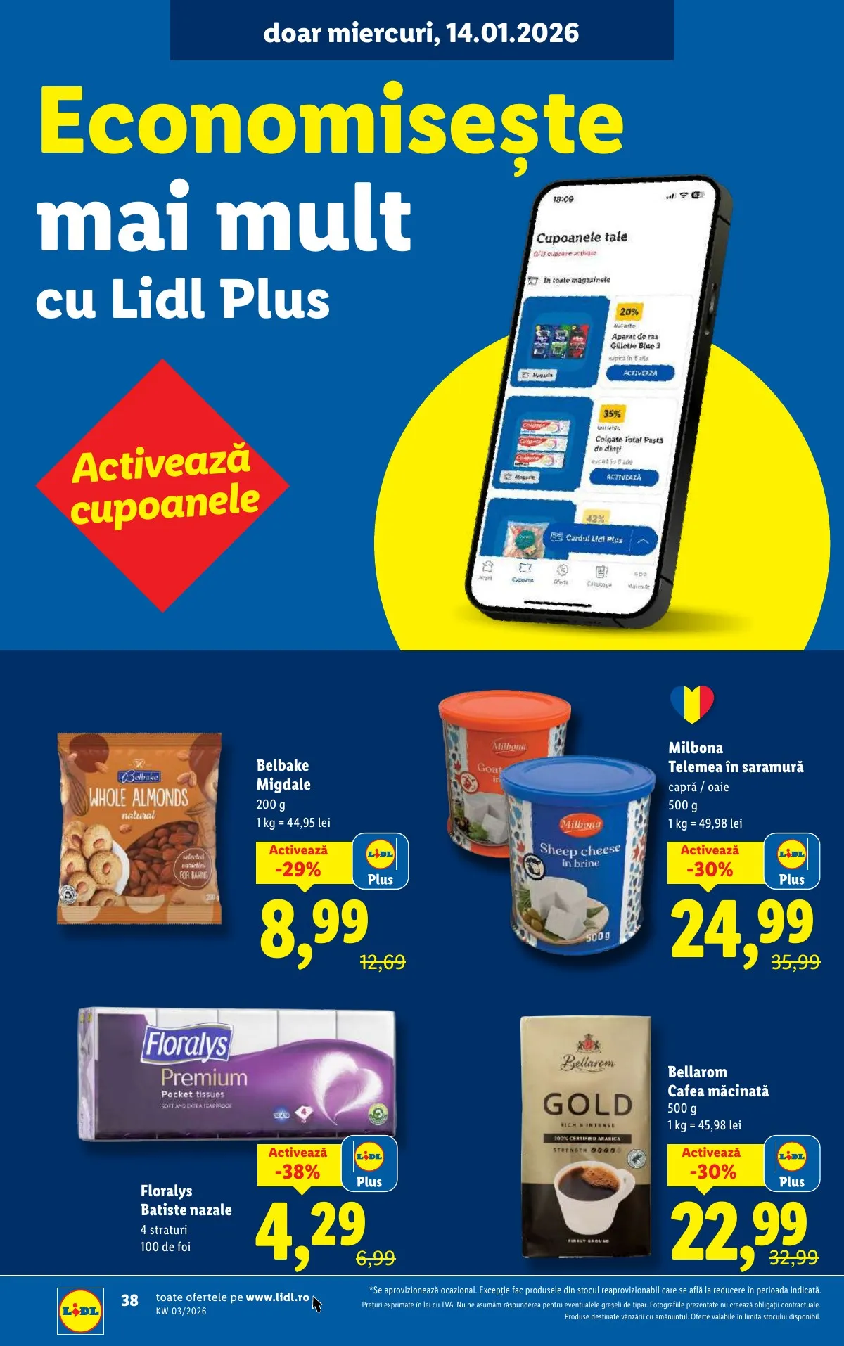 Lidl akciós újság Románia 01.12–01.18 – 38. oldal
