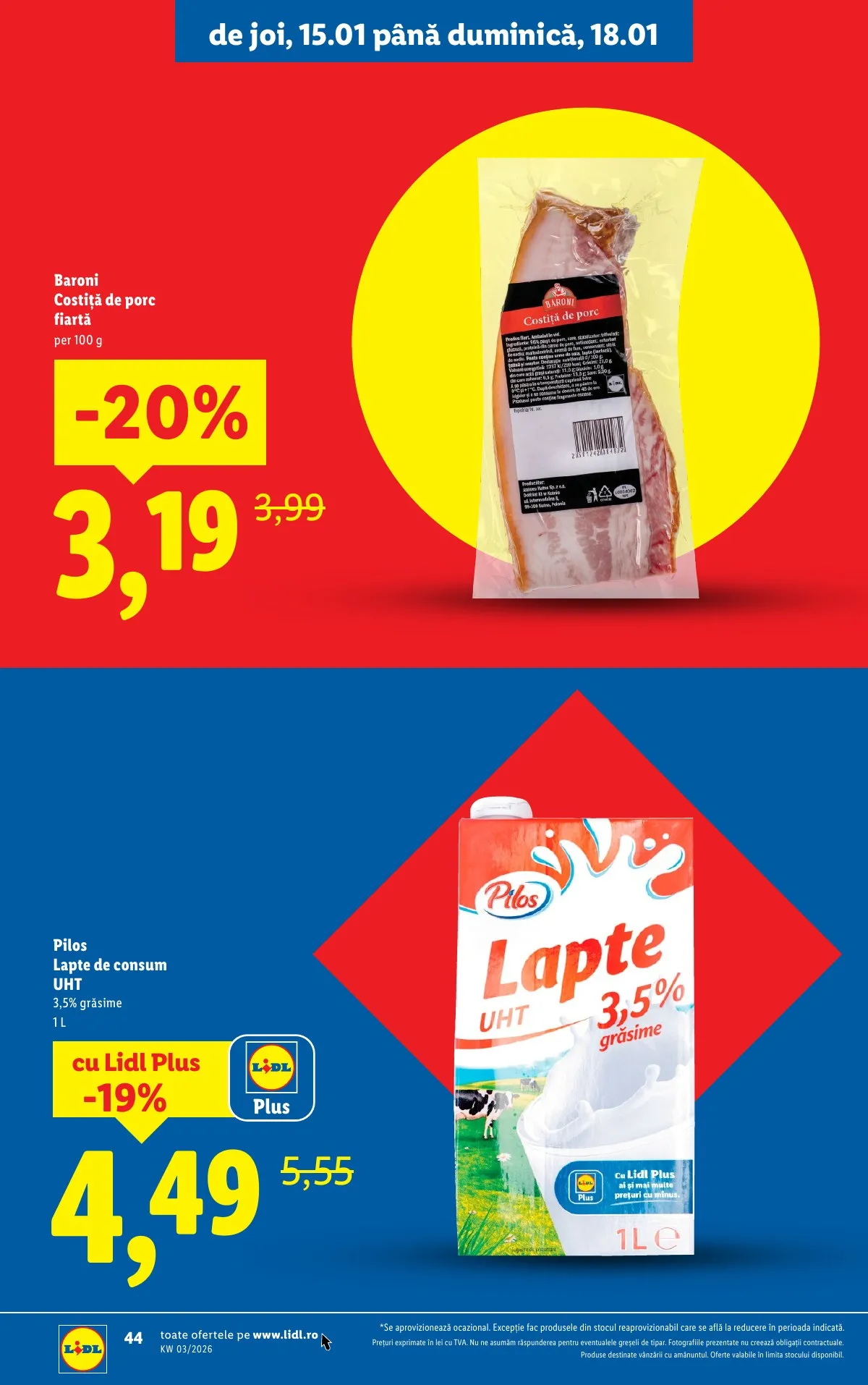 Lidl akciós újság Románia 01.12–01.18 – 44. oldal