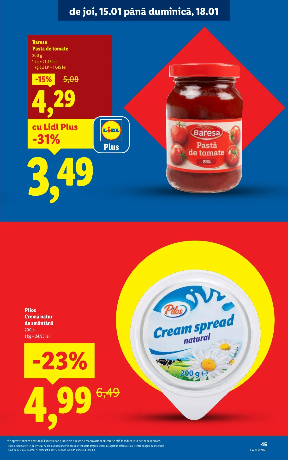 Lidl akciós újság Románia 01.12–01.18 – 45. oldal
