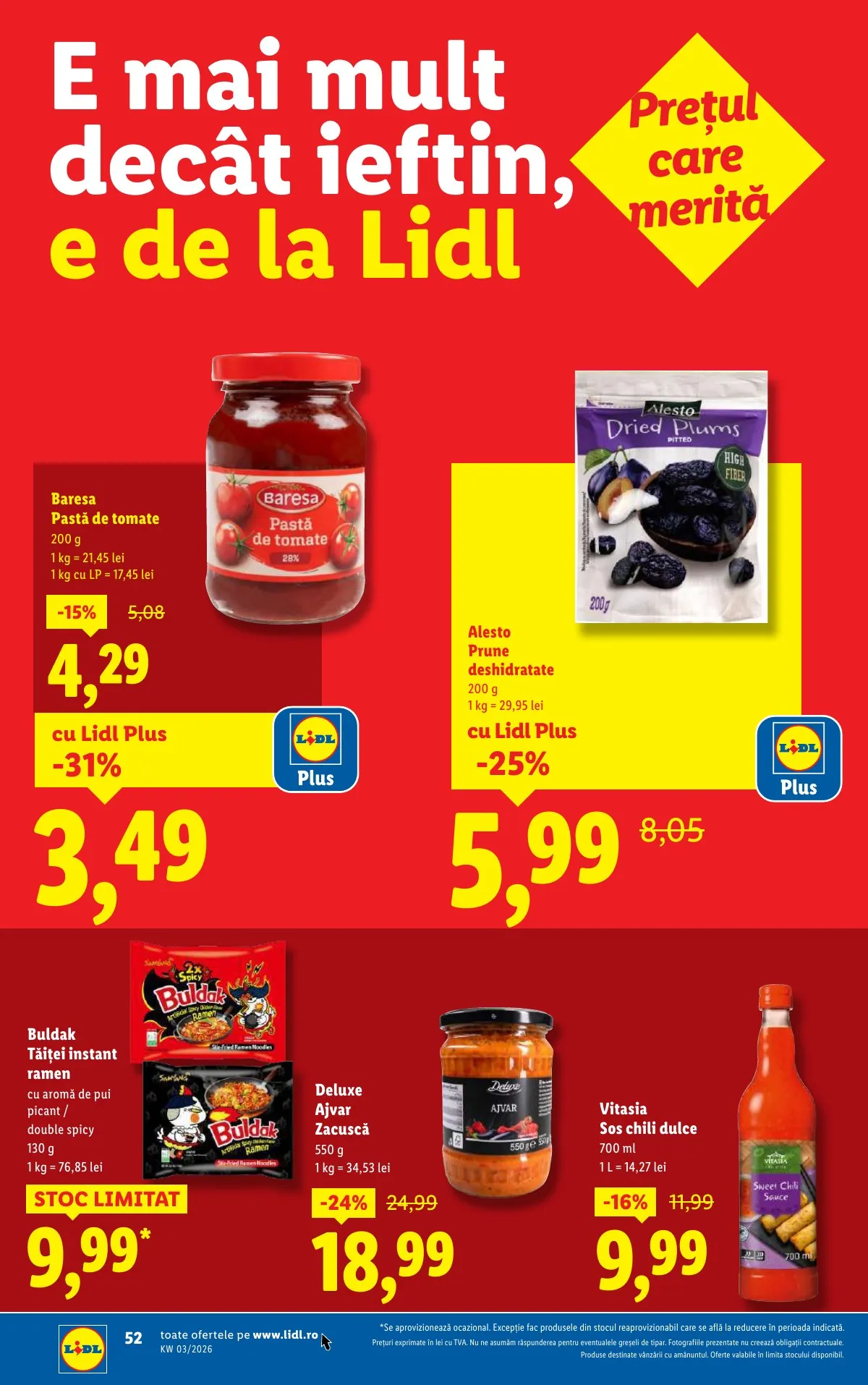Lidl akciós újság Románia 01.12–01.18 – 52. oldal