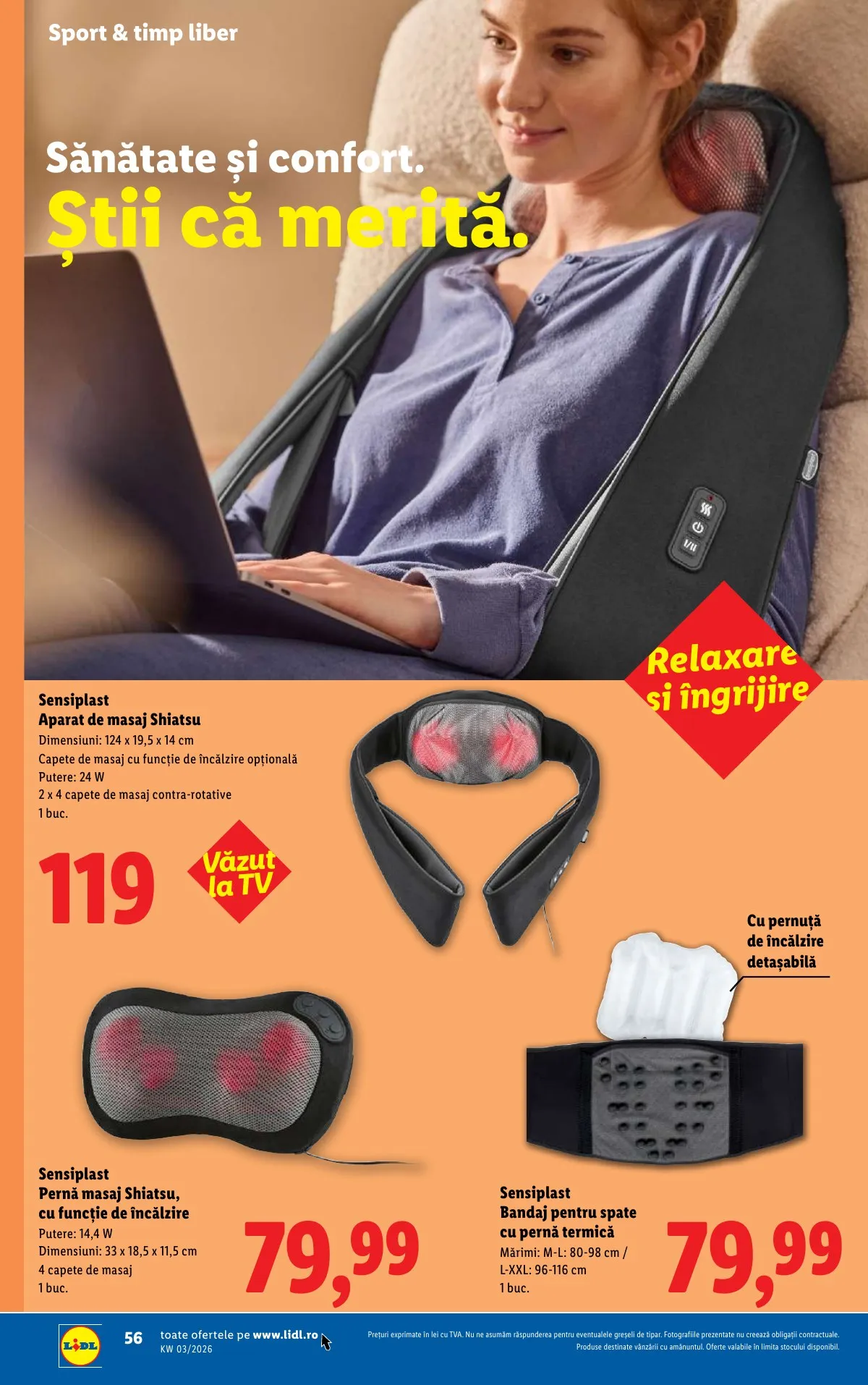 Lidl akciós újság Románia 01.12–01.18 – 56. oldal
