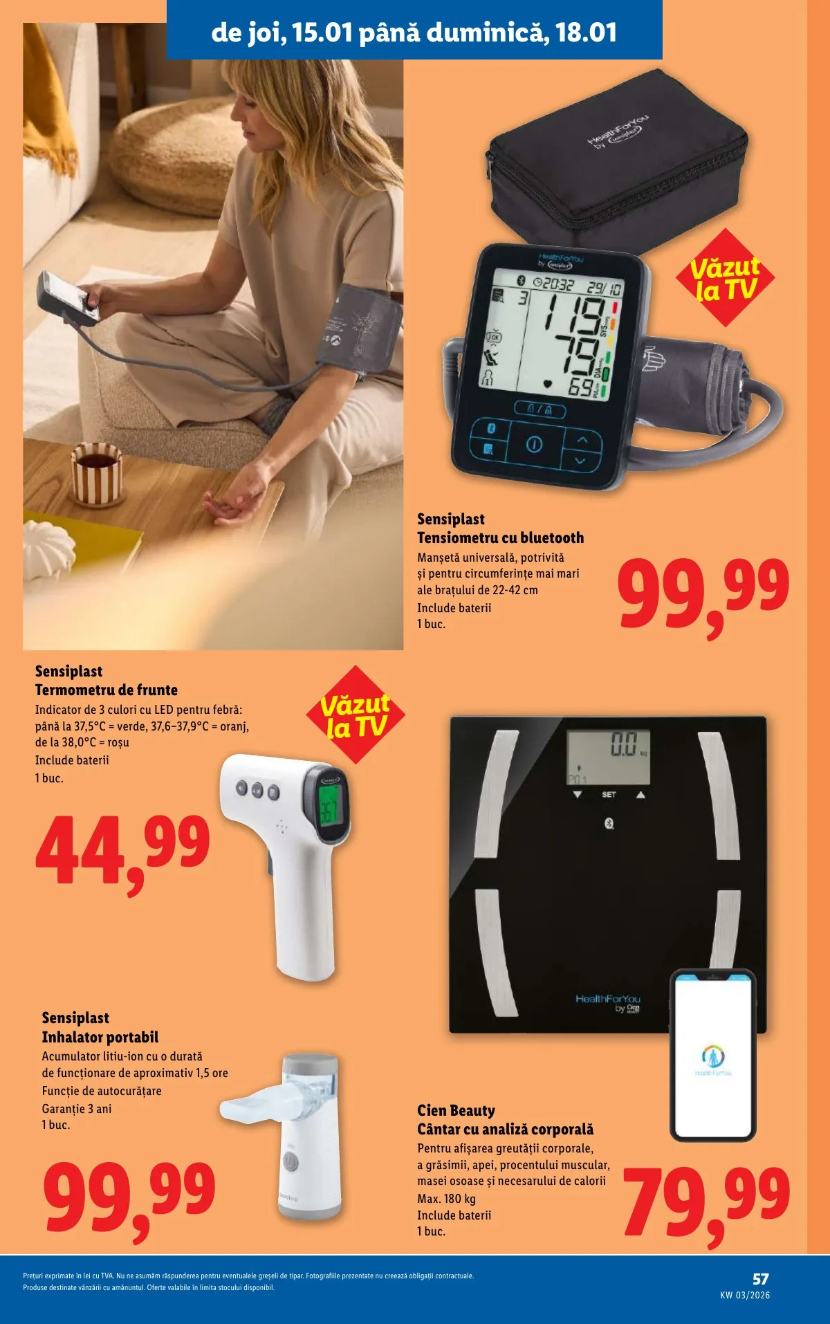 Lidl akciós újság Románia 01.12–01.18 – 57. oldal