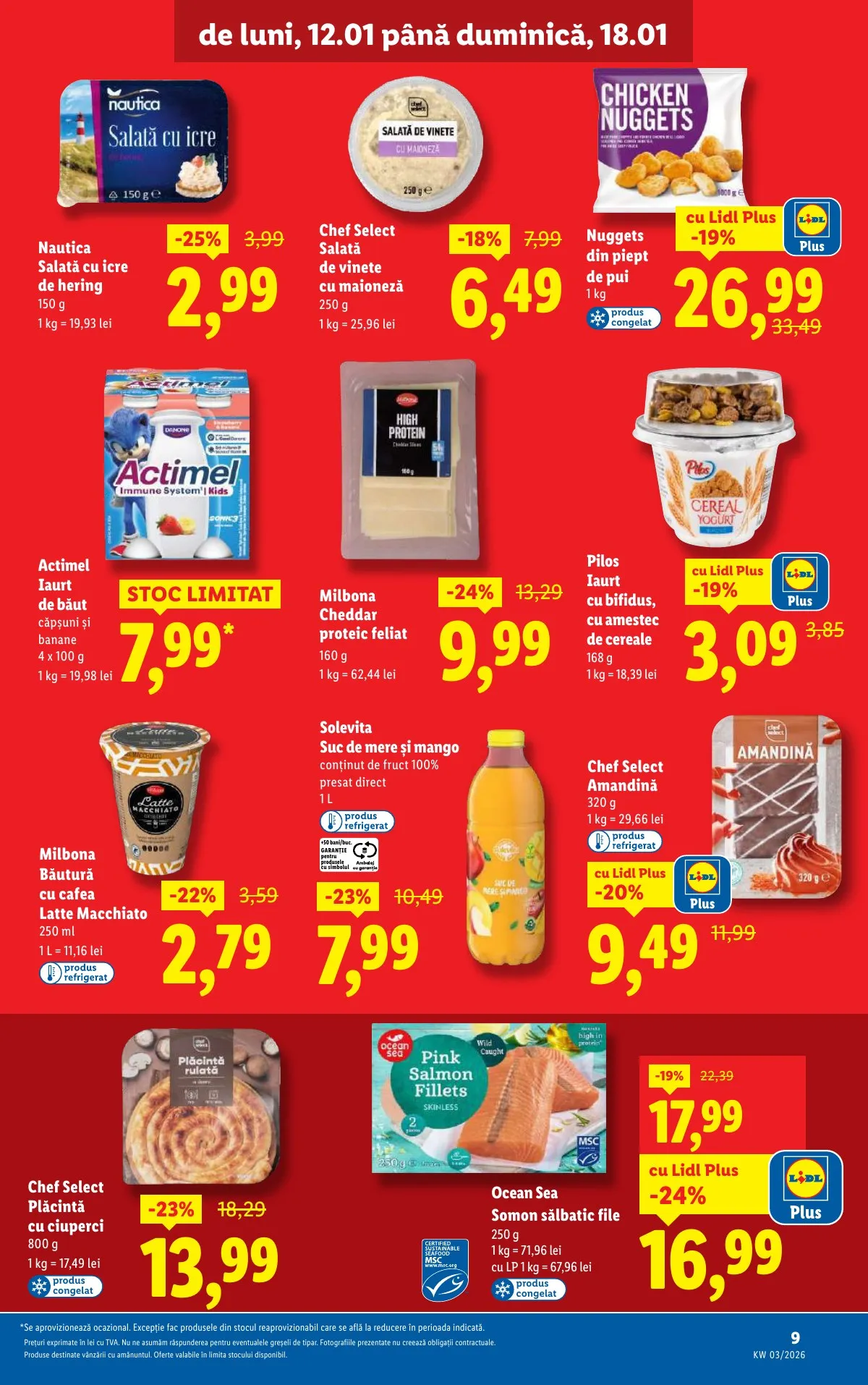 Lidl akciós újság Románia 01.12–01.18 – 9. oldal