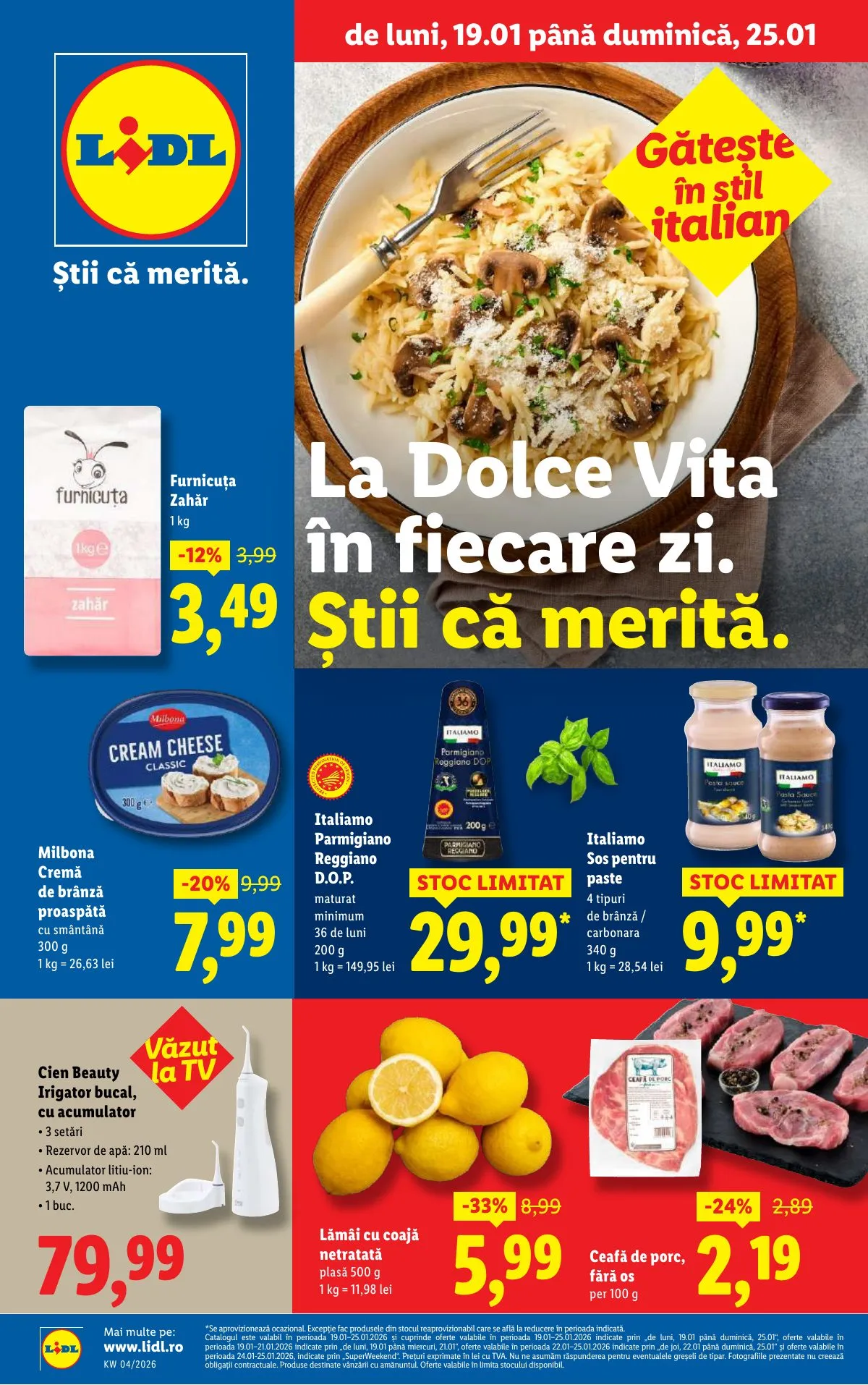 Lidl akciós újság Románia 01.19–01.25
