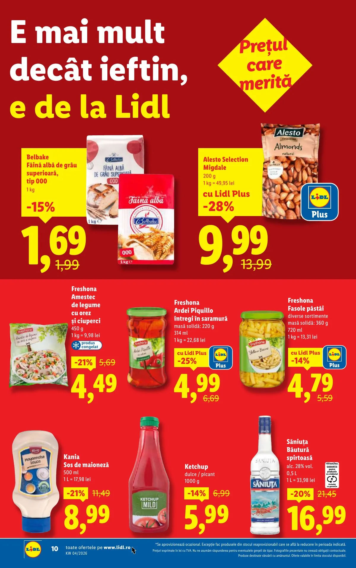 Lidl akciós újság Románia 01.19–01.25 – 10. oldal