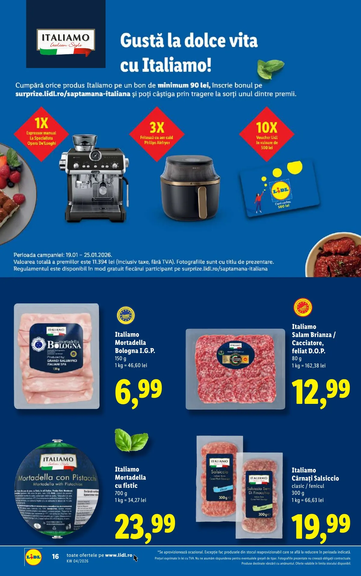 Lidl akciós újság Románia 01.19–01.25 – 16. oldal